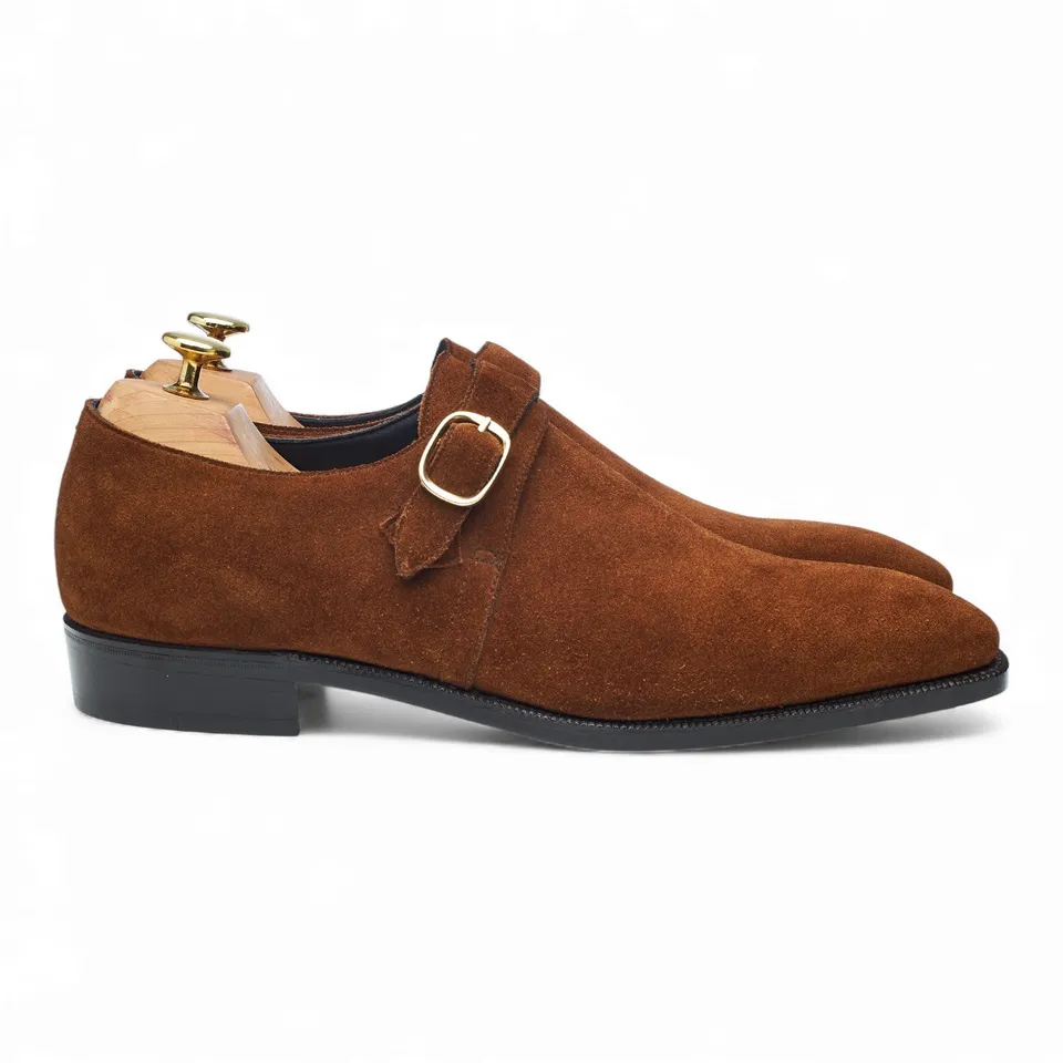Norman Vilalta monk daim marron UK 9