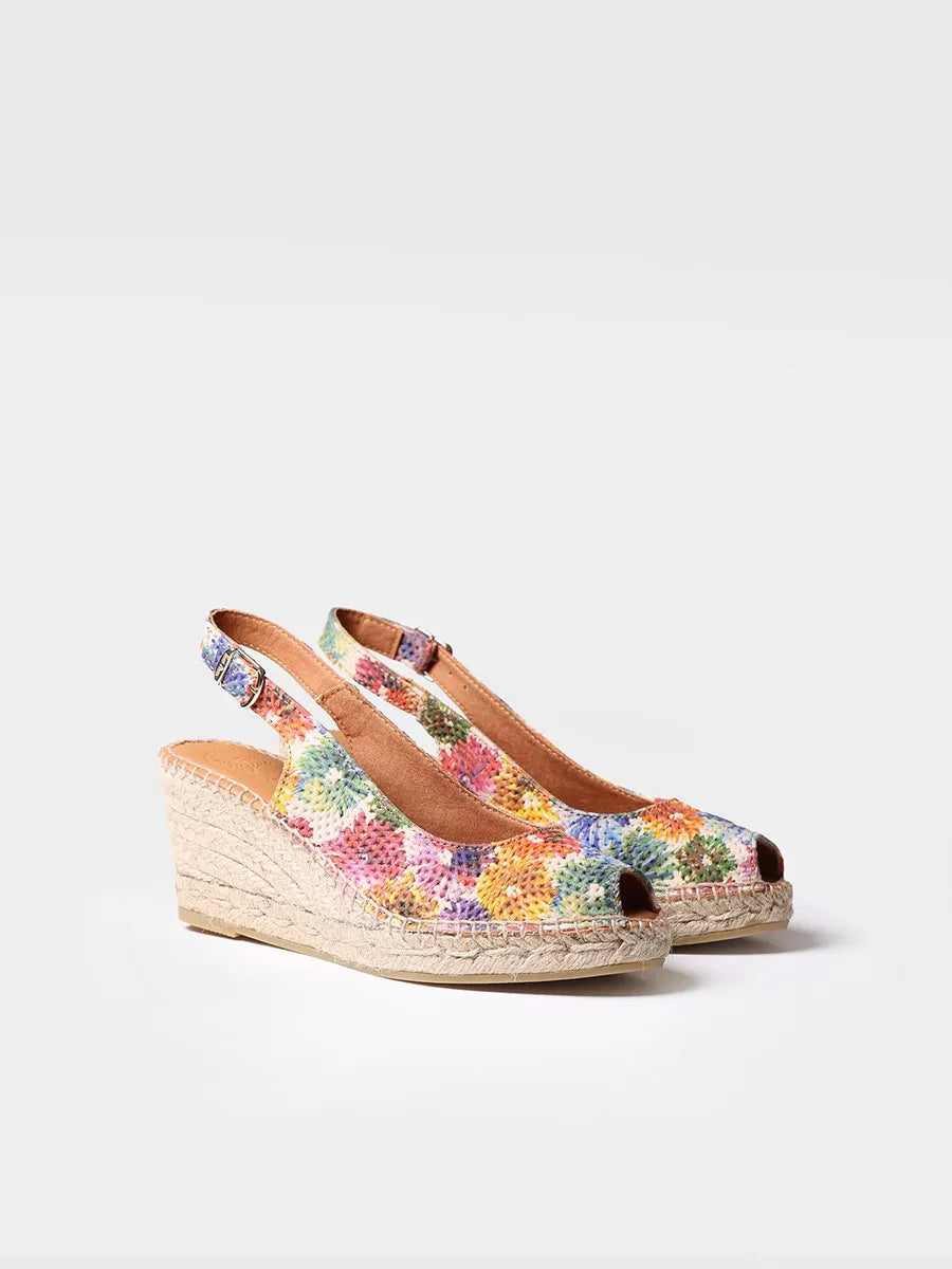 Toni Pons Carol-DM espadrilles compensées cuir