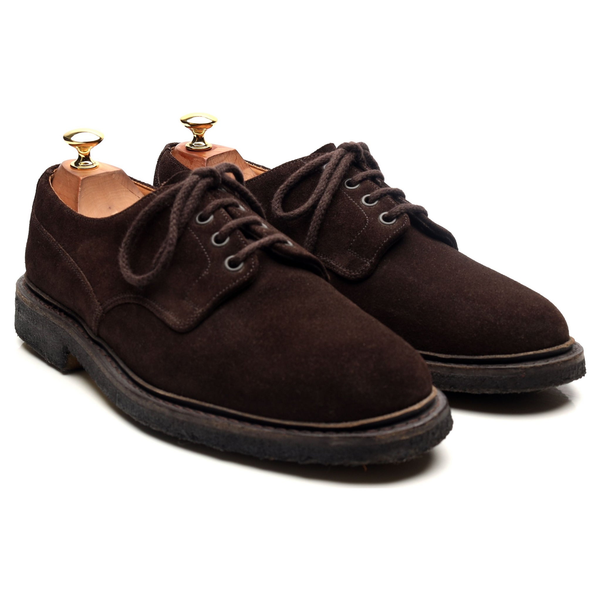 Church's Chilcote derby suède marron UK 9 G