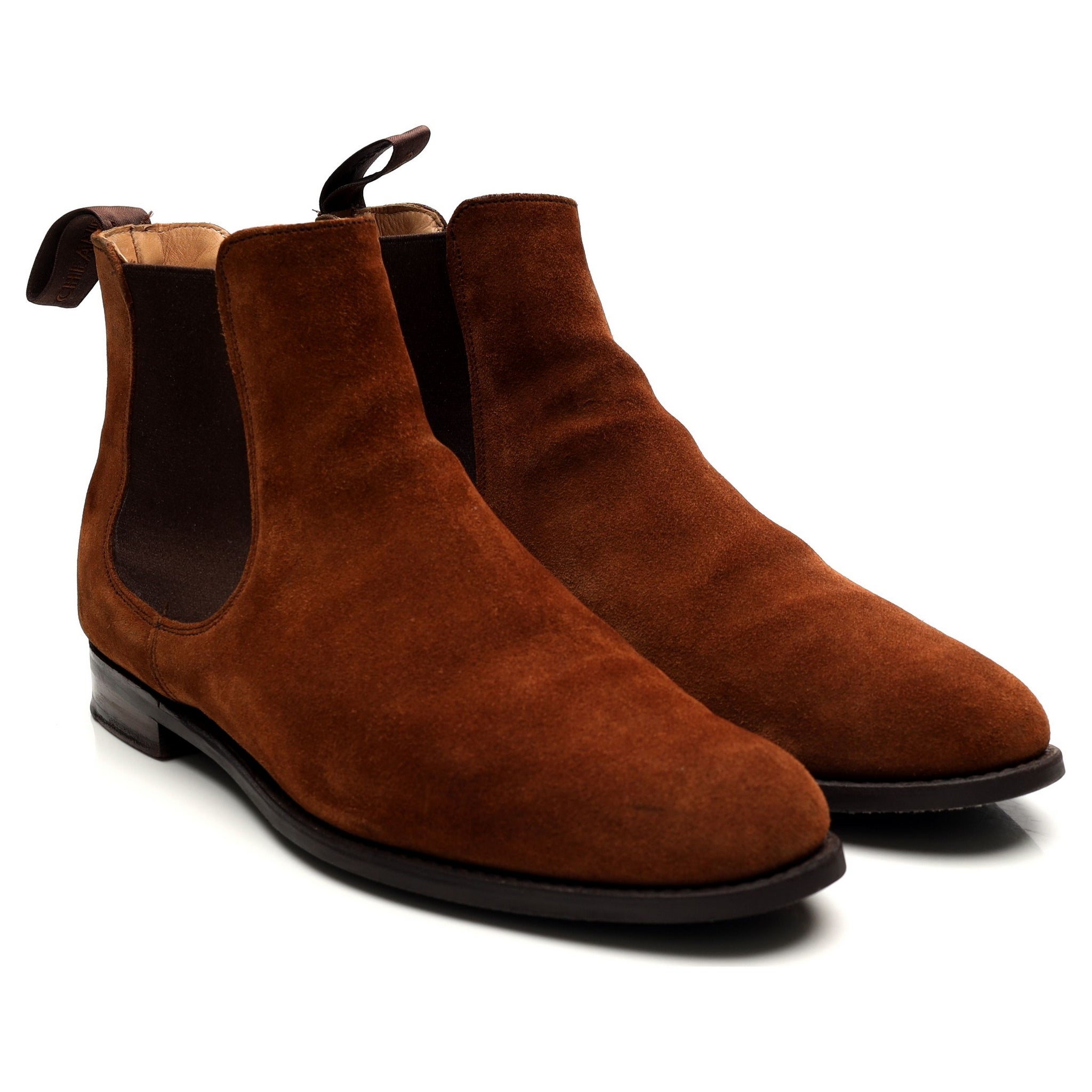 Cheaney Godfrey chelsea daim marron UK 8.5