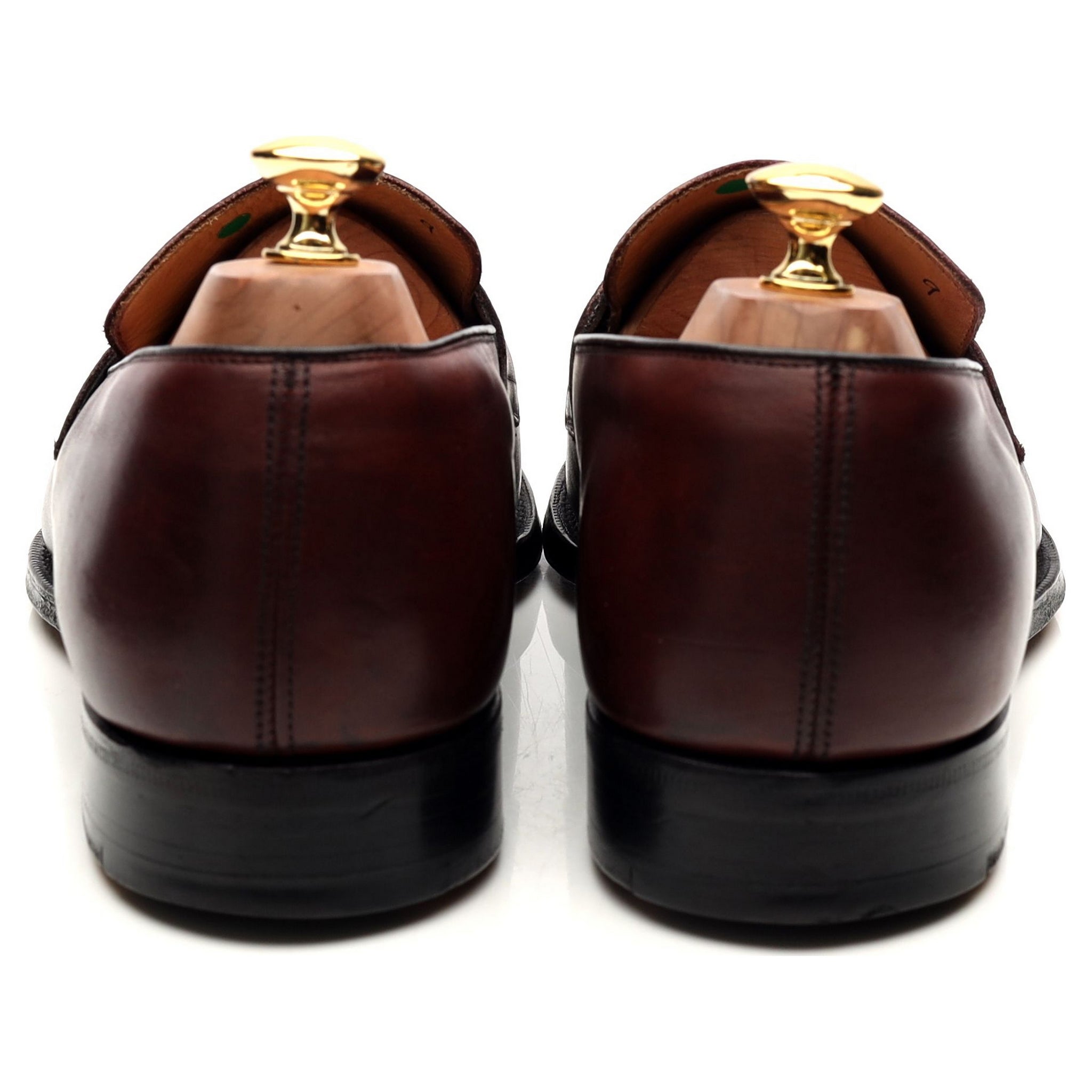 Church's Hertford mocassins cuir bordeaux UK 10