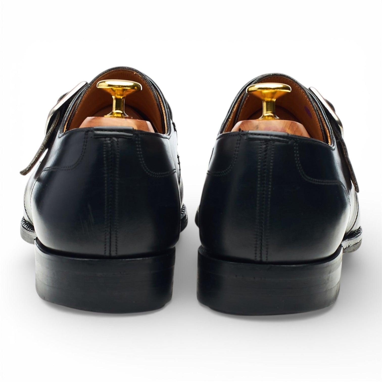 Cheaney Moorgate monk strap cuir noir 8 F