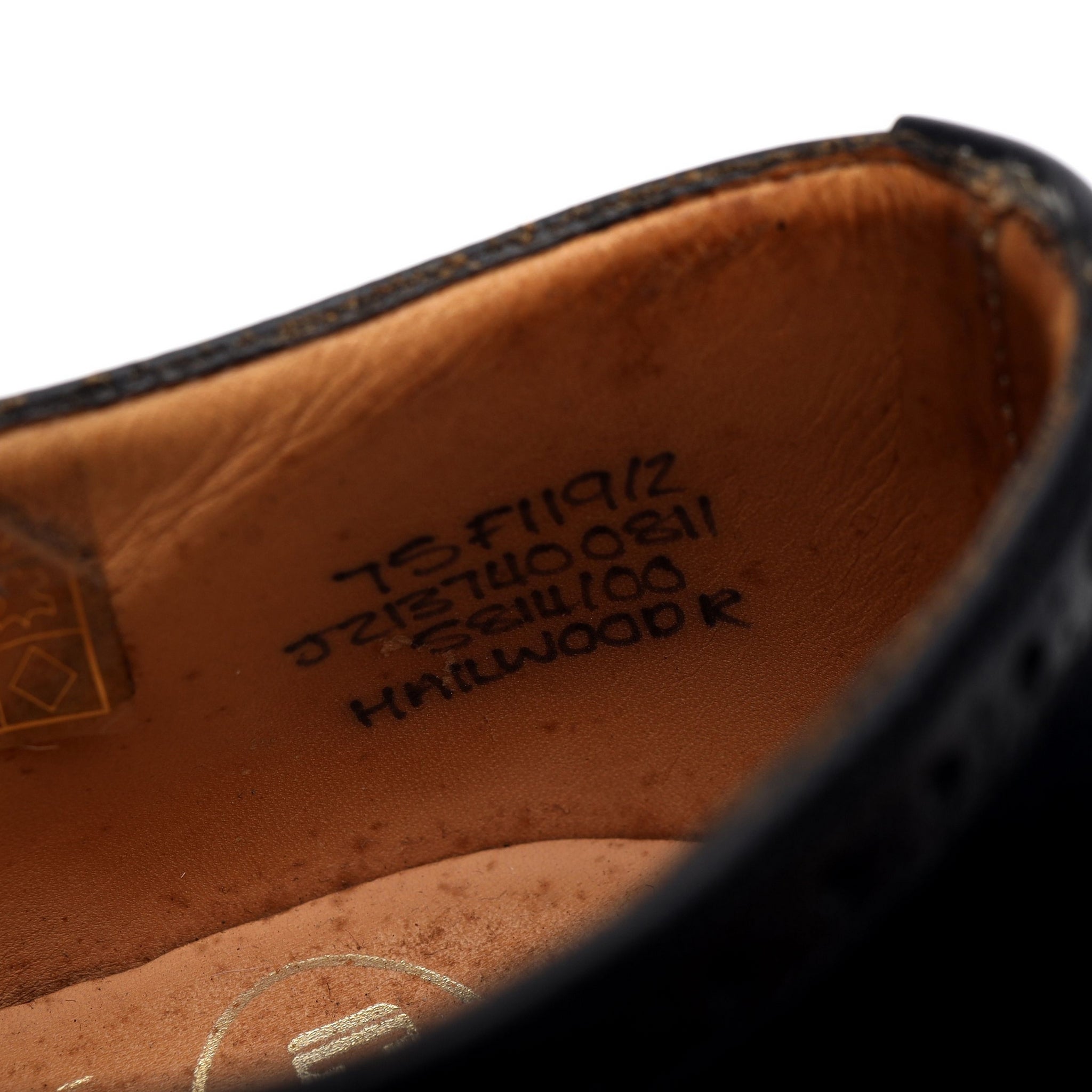 Church's Hailwood richelieu brogues noir 7,5 cuir