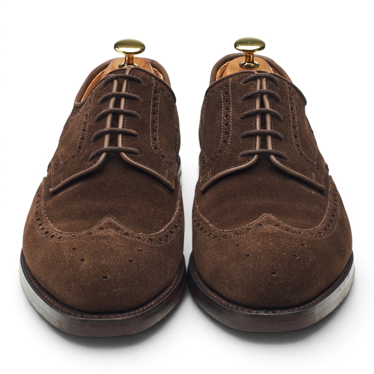 Crockett & Jones Swansea derbies daim marron UK 8.5