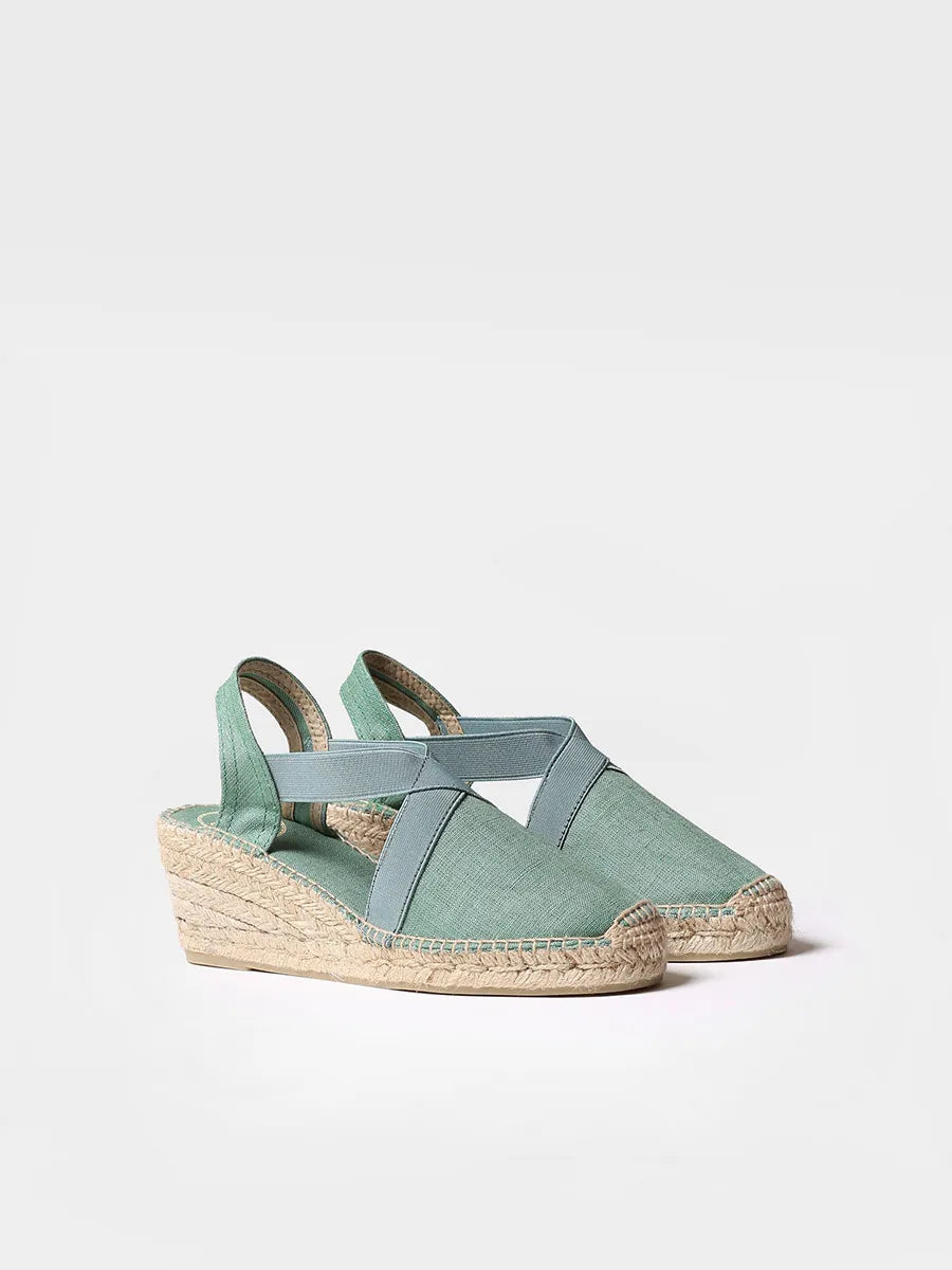Toni Pons Ter TER espadrille vegan compensée lin