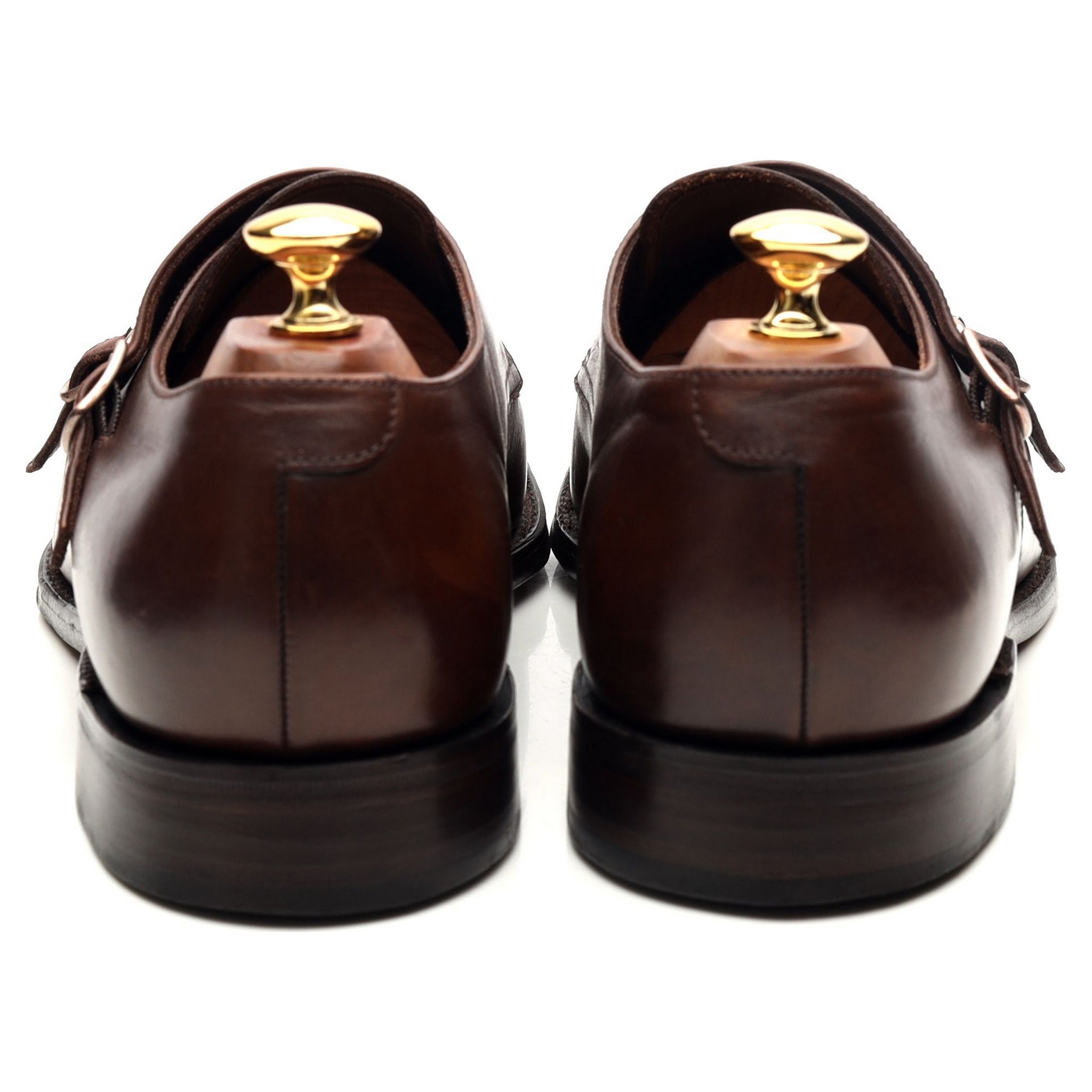 Loake 1880 Cannon monk strap daim marron UK 9