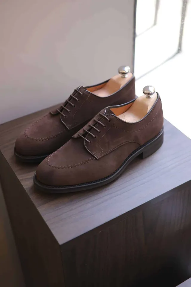 Malfroid Defender City II derby cuir velours