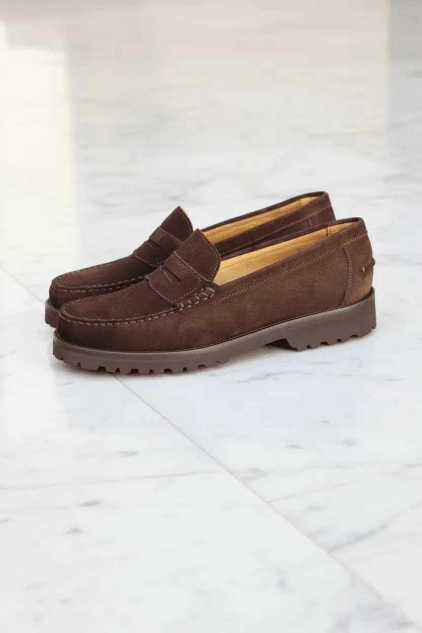 Malfroid Vauban Ultra Light Vibram mocassin chocolat
