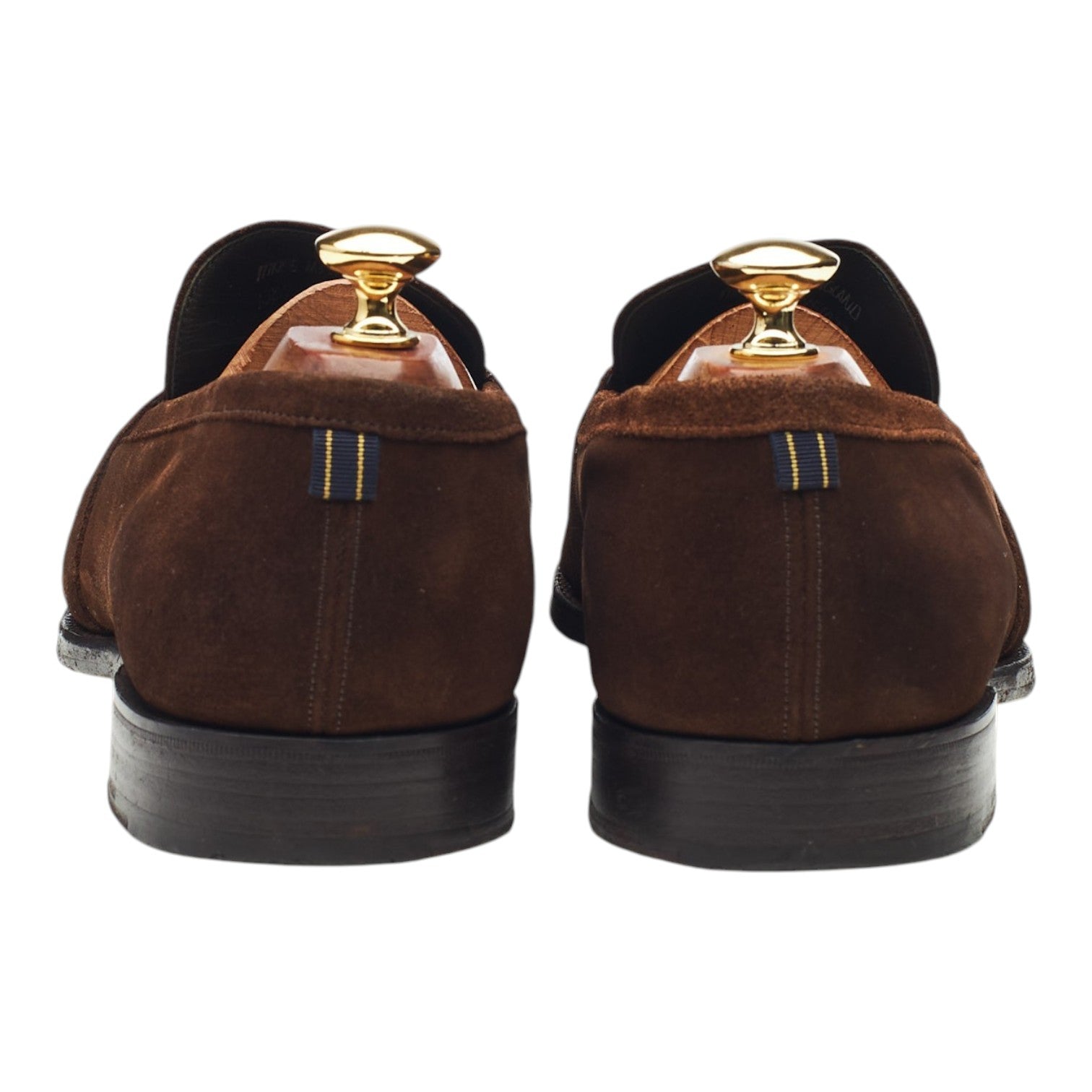 Gieves & Hawkes mocassins marron foncé UK 9 suède