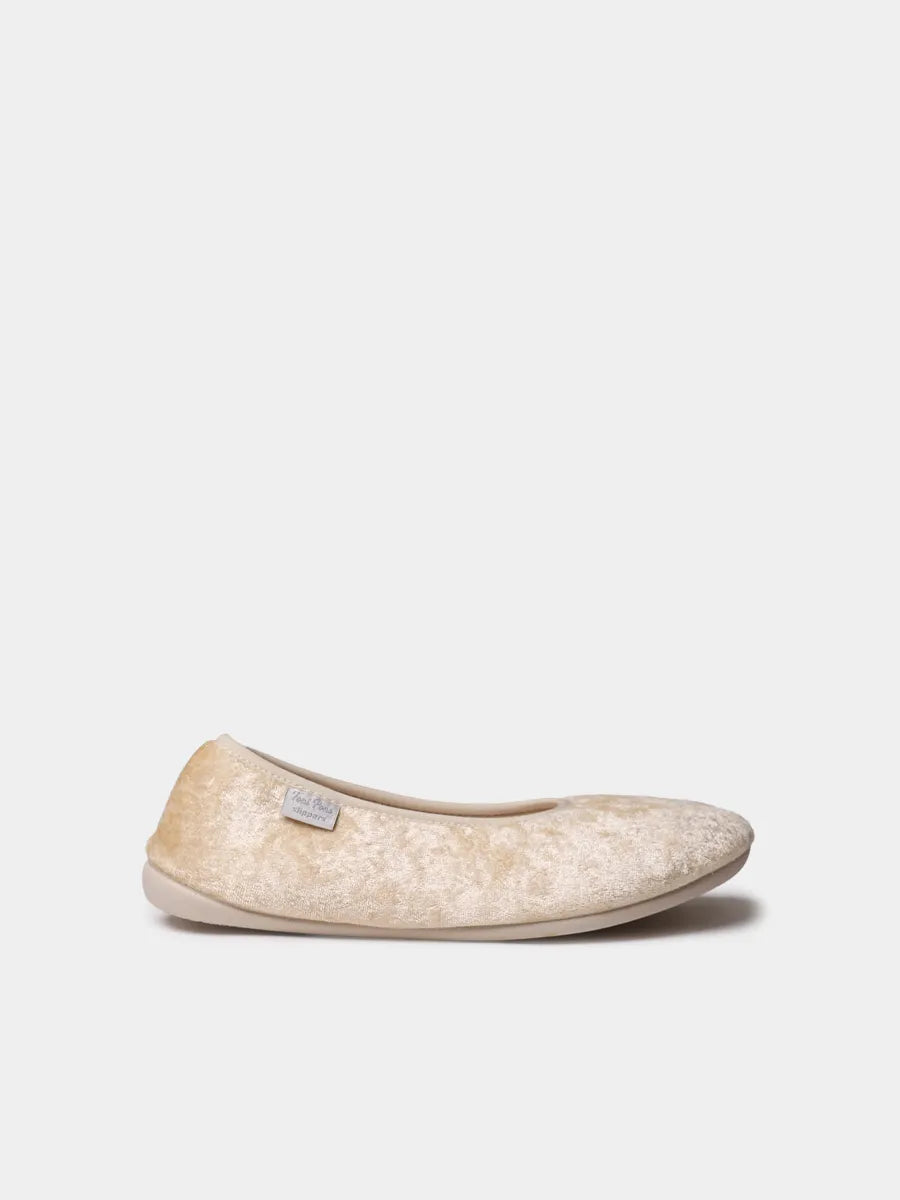 Toni Pons Altea chausson ballerine velours femme