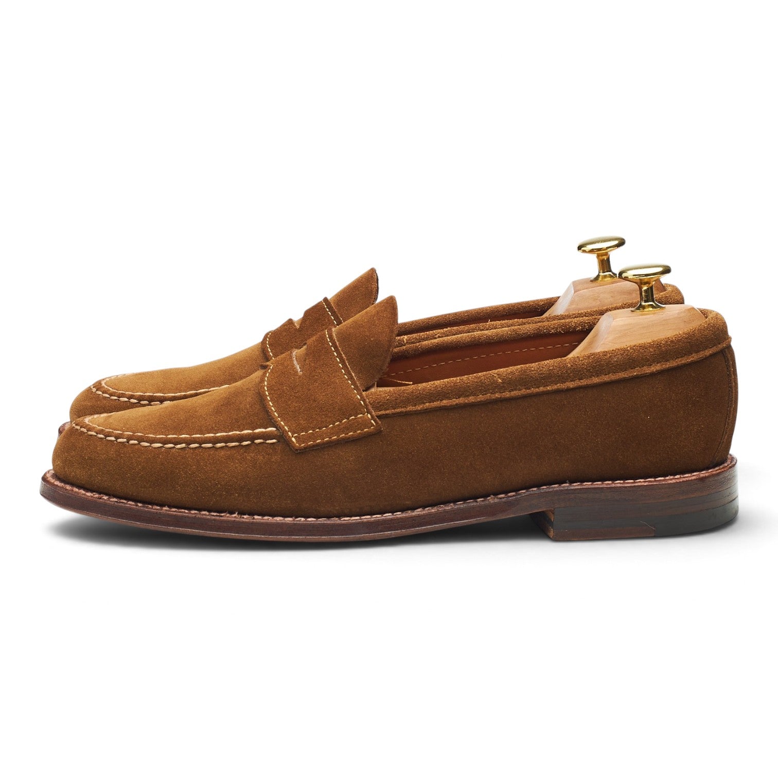 Alden 62437 mocassins suède marron 8.5 UK
