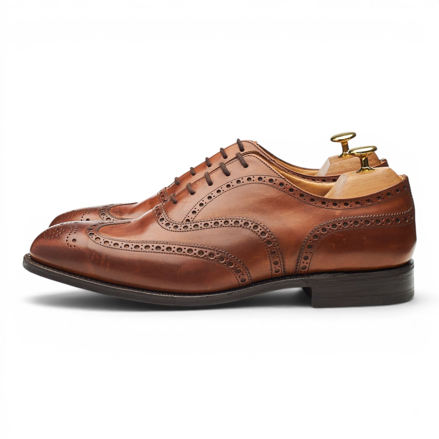 Church's Chetwynd oxford cuir cognac UK 8