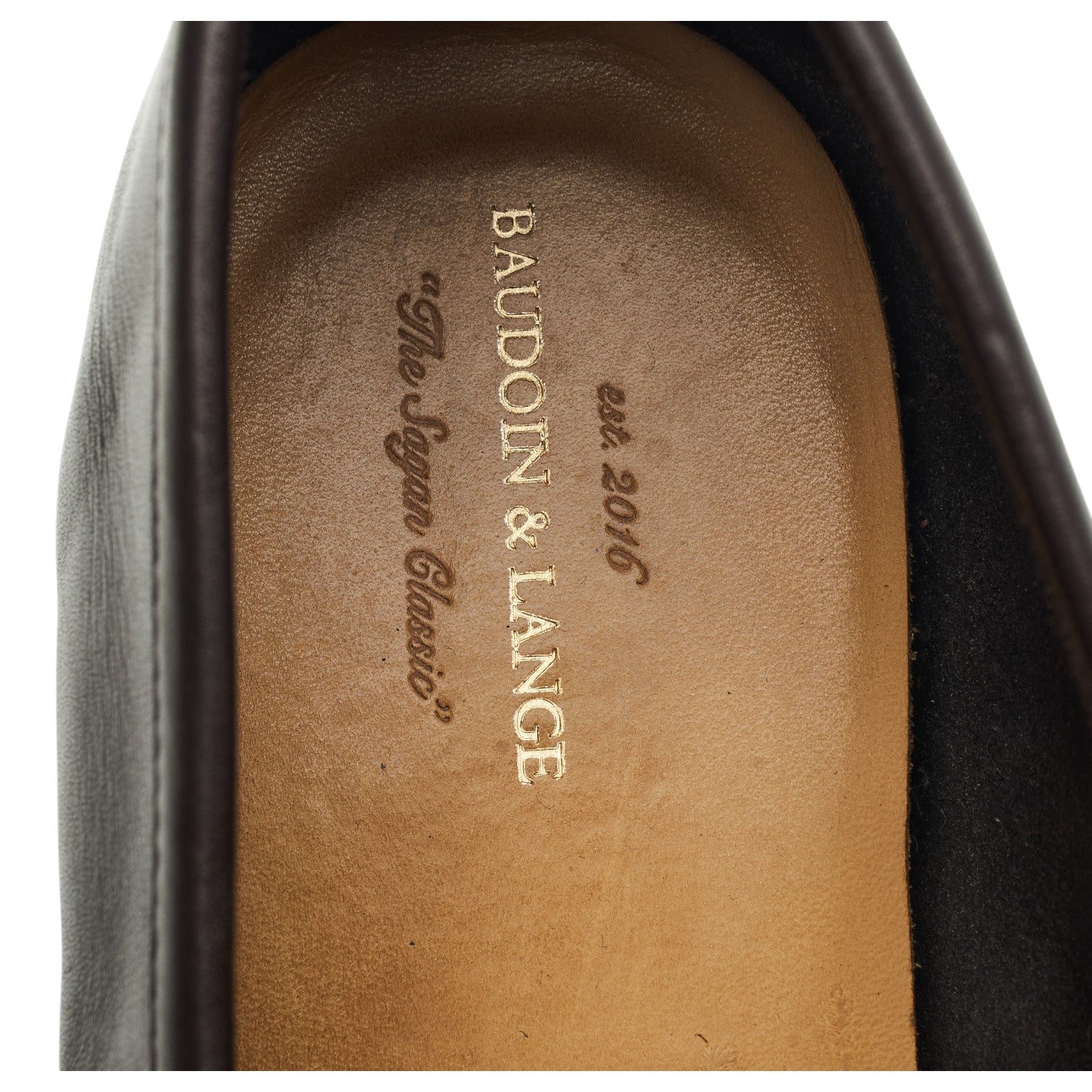 Baudoin Lange Sagan Classic mocassin cuir marron 6 UK