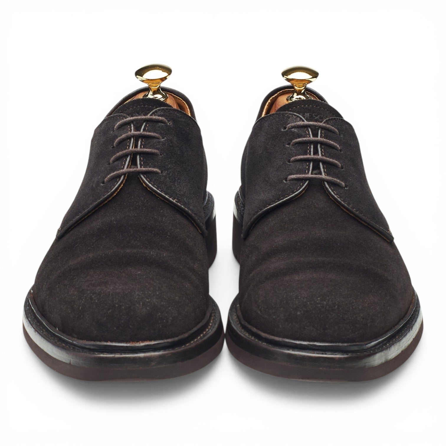 Heschung Fustet derby daim marron foncé 6,5 UK