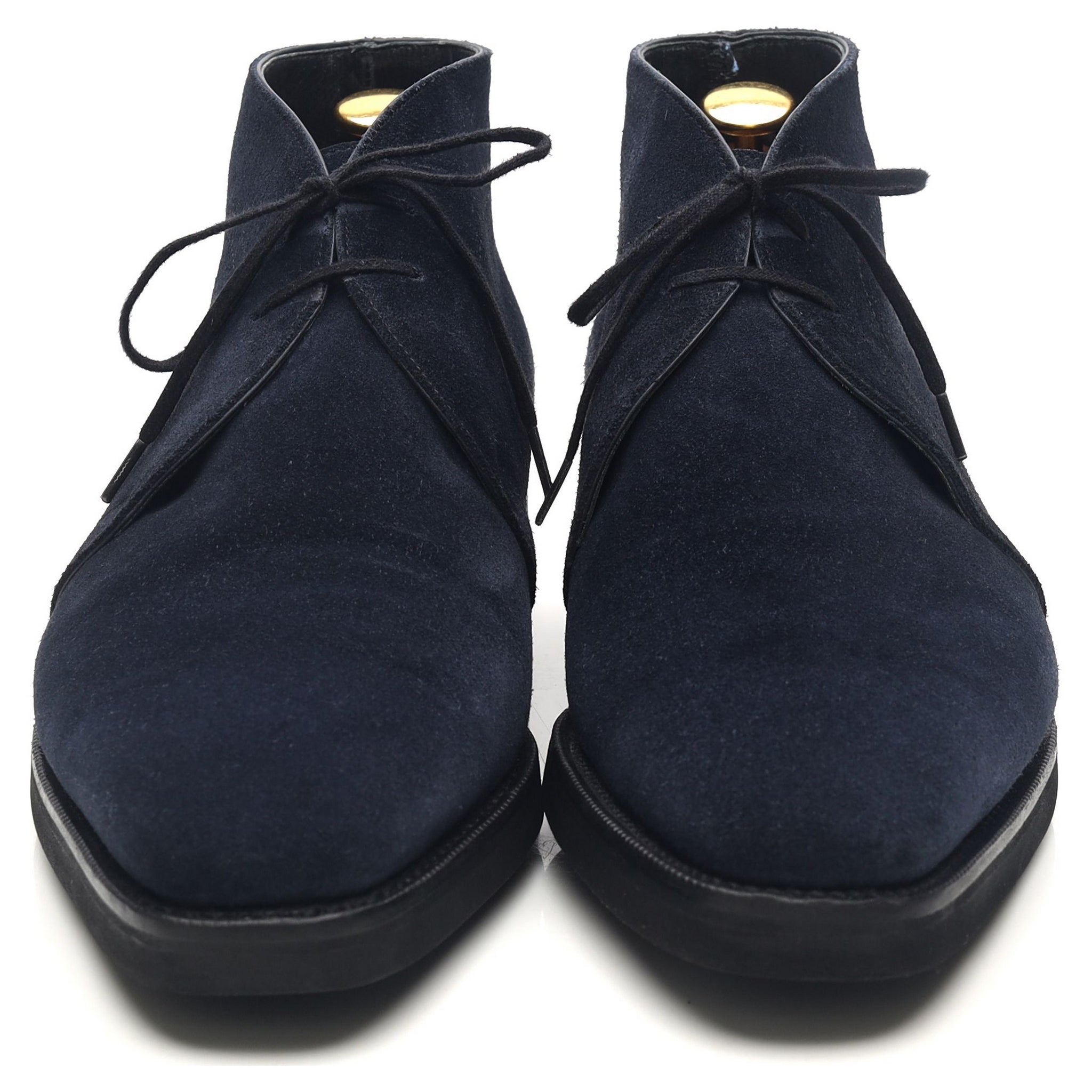 Norman Vilalta boots chukka suède bleu UK 8.5