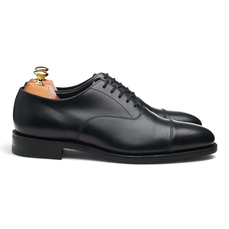 Loake 1880 Aldwych richelieu cuir noir UK 9 large