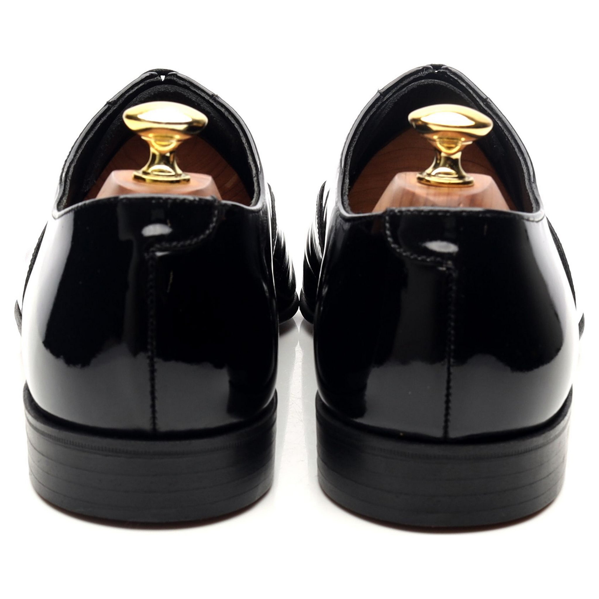 Crockett & Jones Cheam richelieu verni noir UK 8
