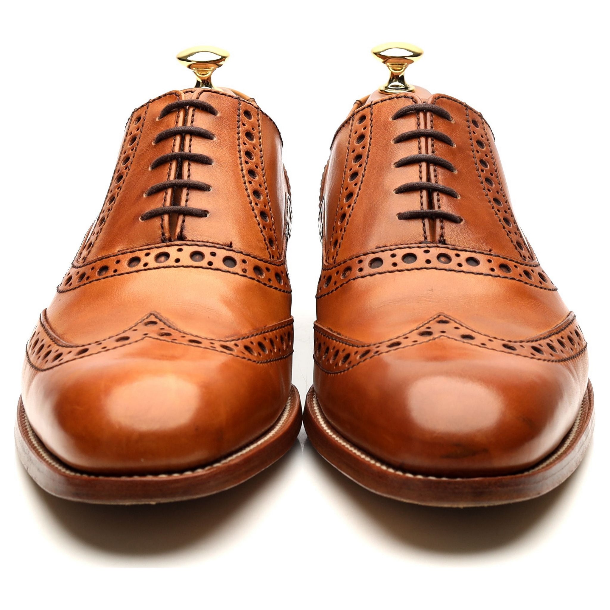 Barker Grant Brogues cuir marron UK 9 F