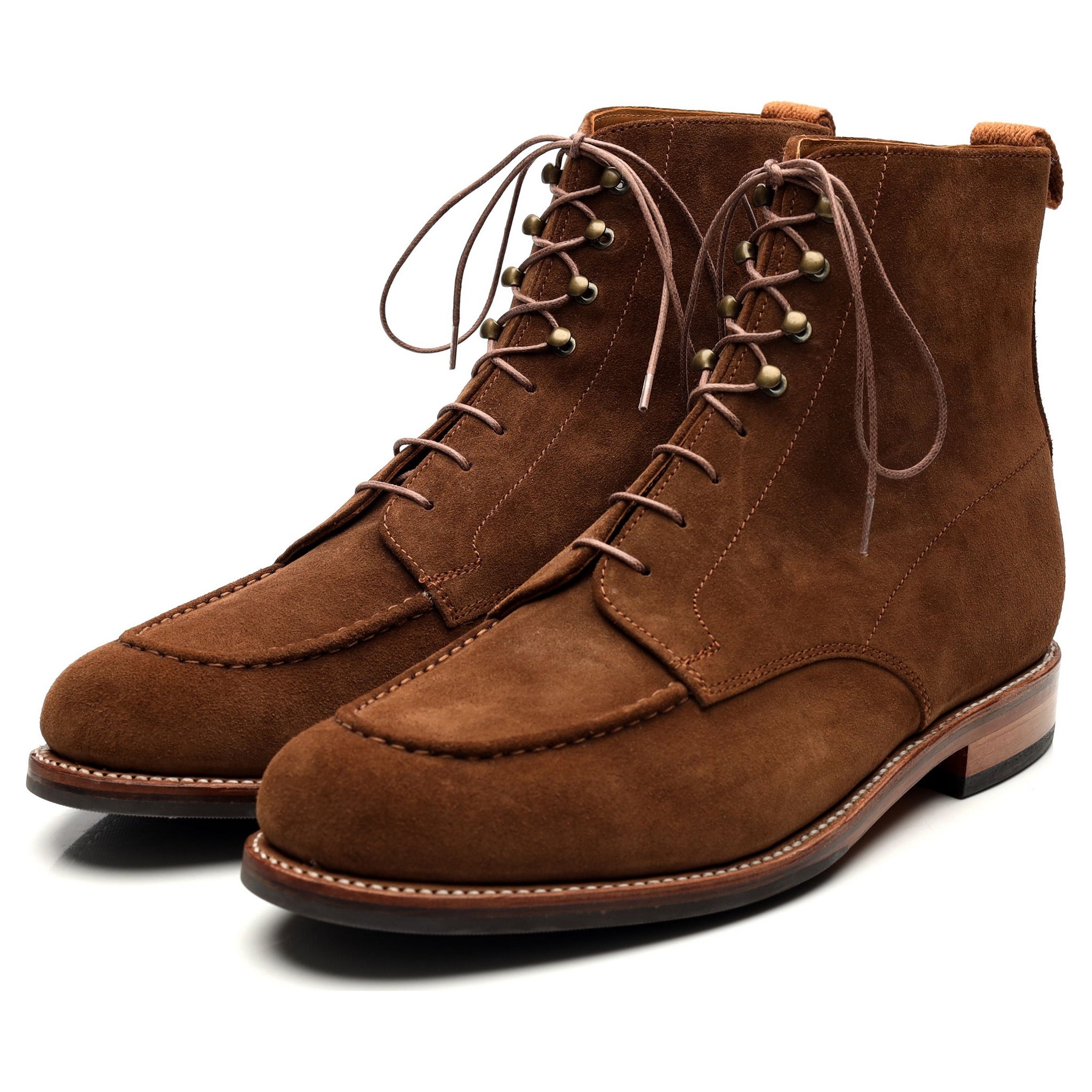 Grenson Sawyer boots daim marron UK 10