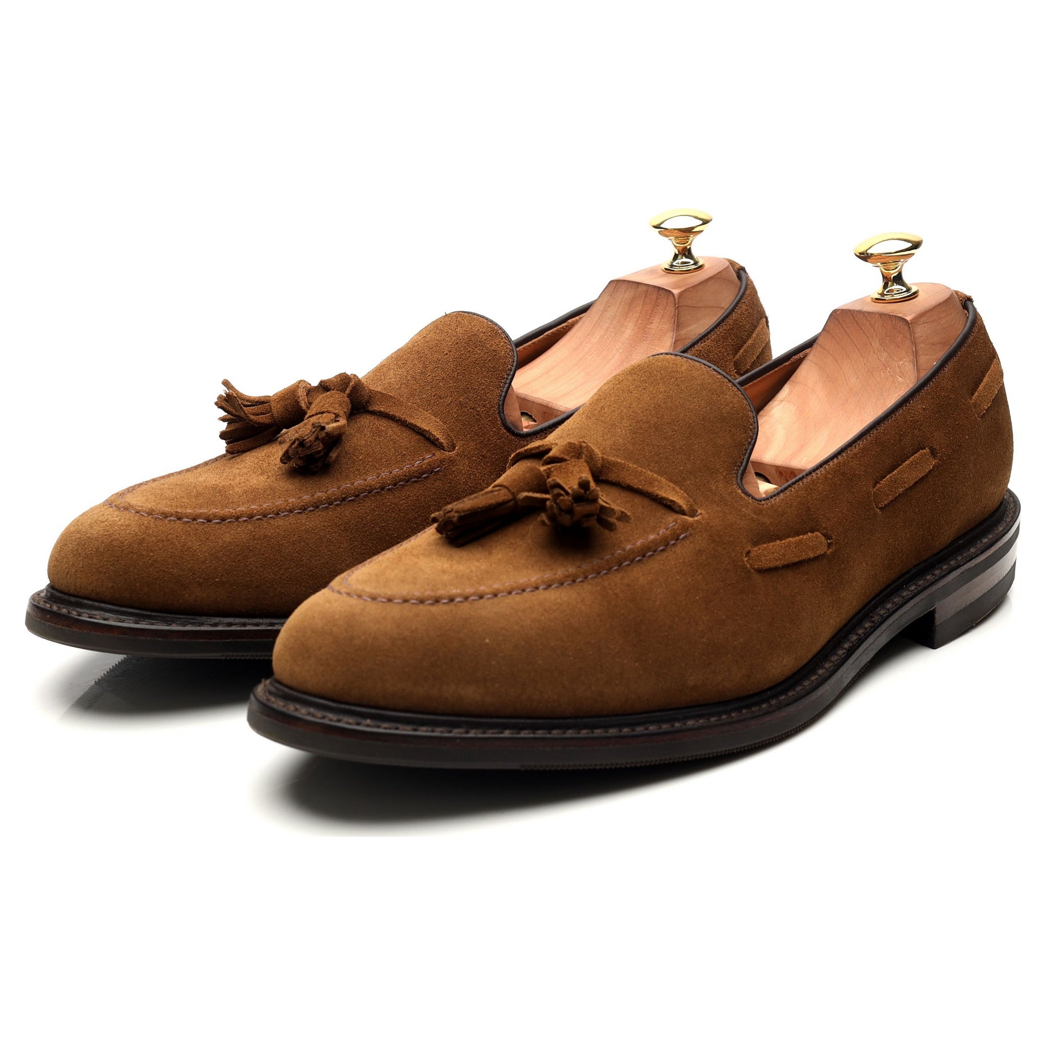 Loake 1880 Nottingham mocassins daim marron pointure UK 10.5