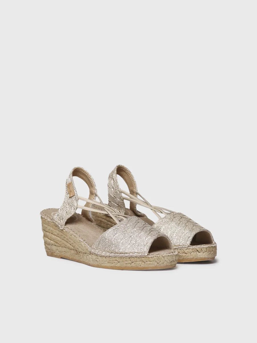 Toni Pons Tess-CG espadrille compensée brillante