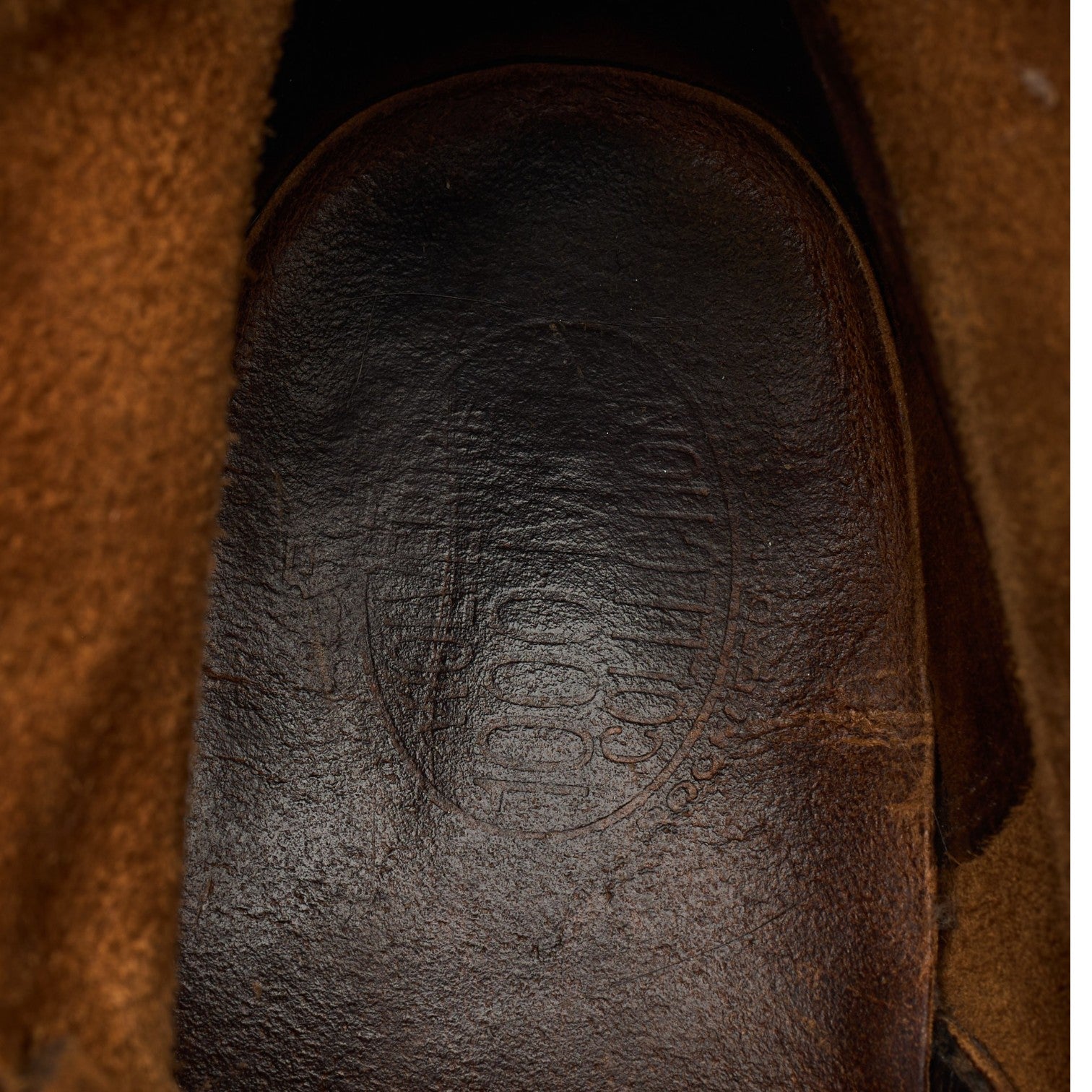 Wolverine 1000 Mile Boots cuir marron pointure UK 10