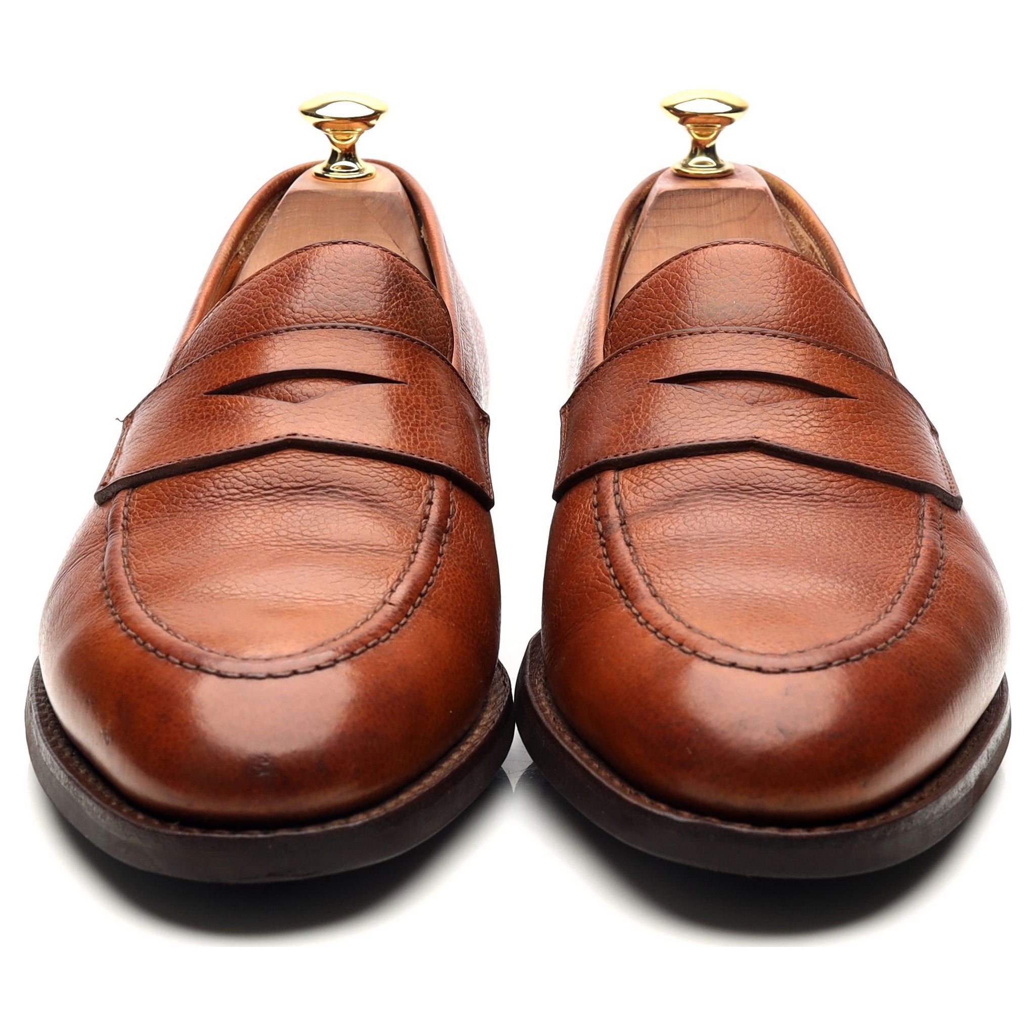 Crockett & Jones Stoke mocassin cuir marron UK 9