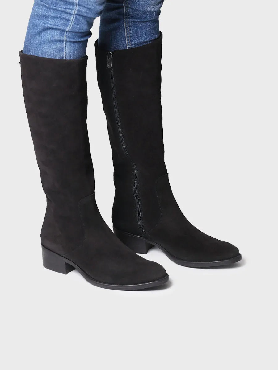 Toni Pons Tirol-SY bottes femme daim noires