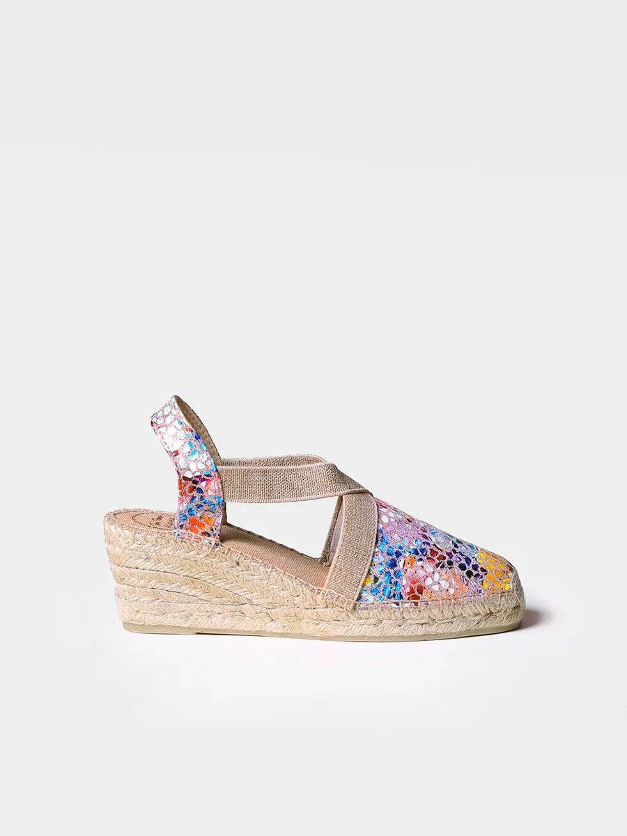 Toni Pons Telva-PM espadrilles compensées imprimé