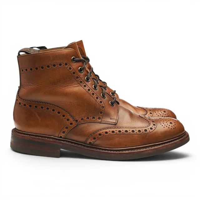 Loake 1880 Bedale bottines cuir marron pointure UK 7