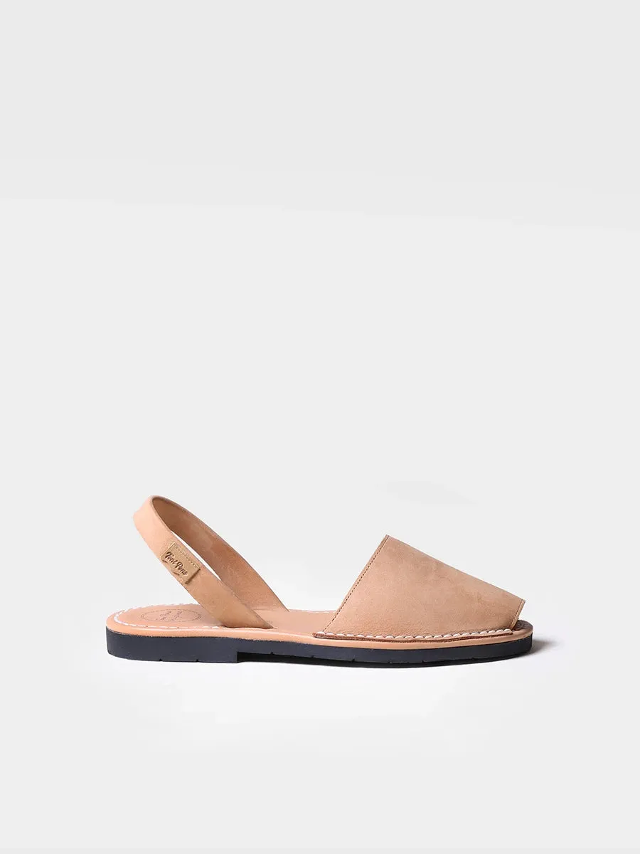 Toni Pons Mao-N sandale cuir plate 1 cm