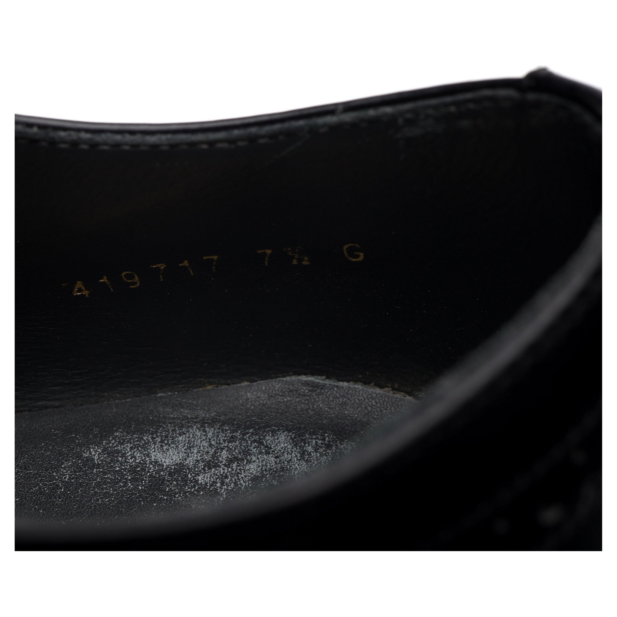 Barker Hampstead richelieu cuir noir UK 7,5 large