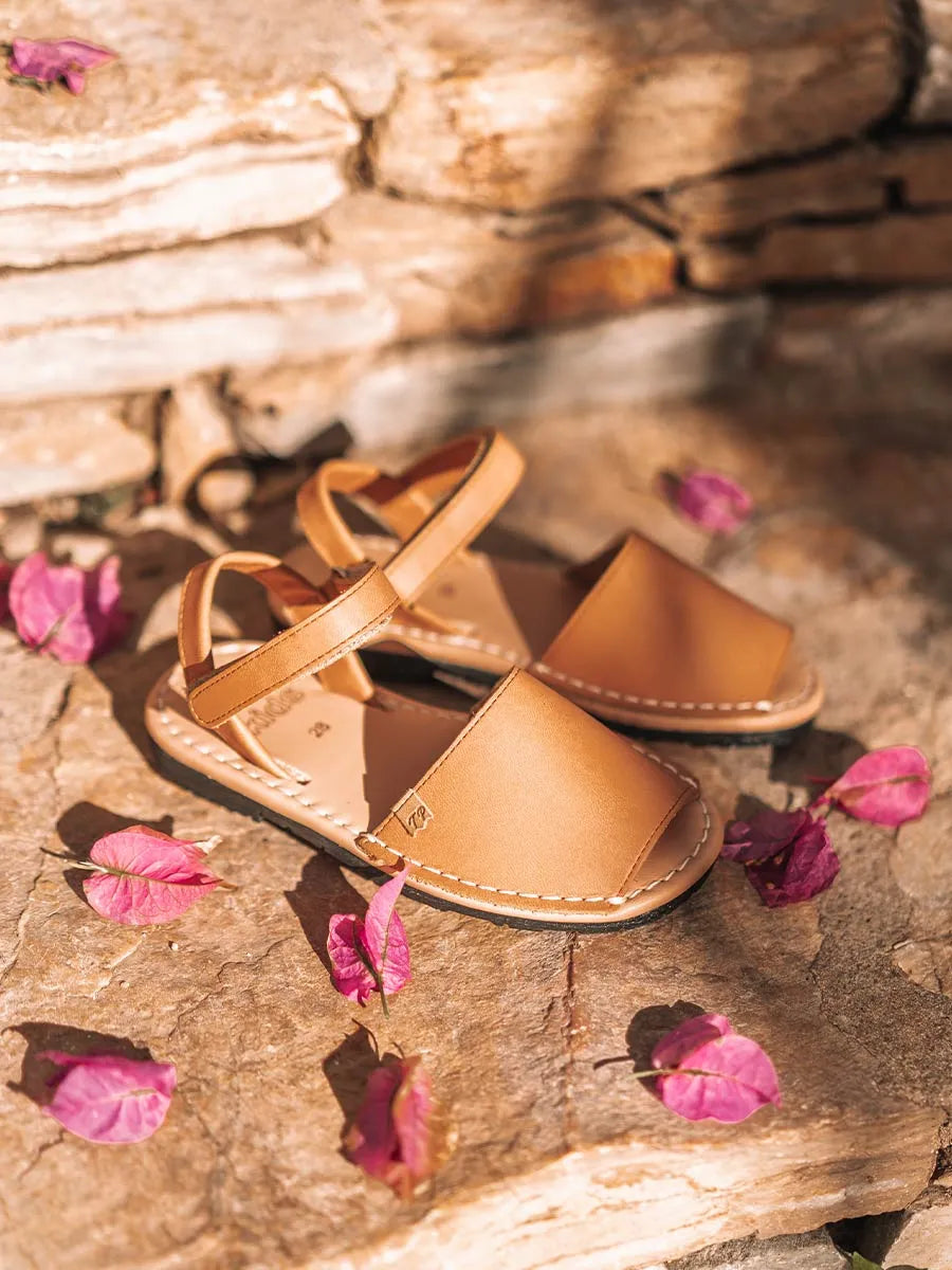 Toni Pons Cova-SA sandales cuir enfant scratch