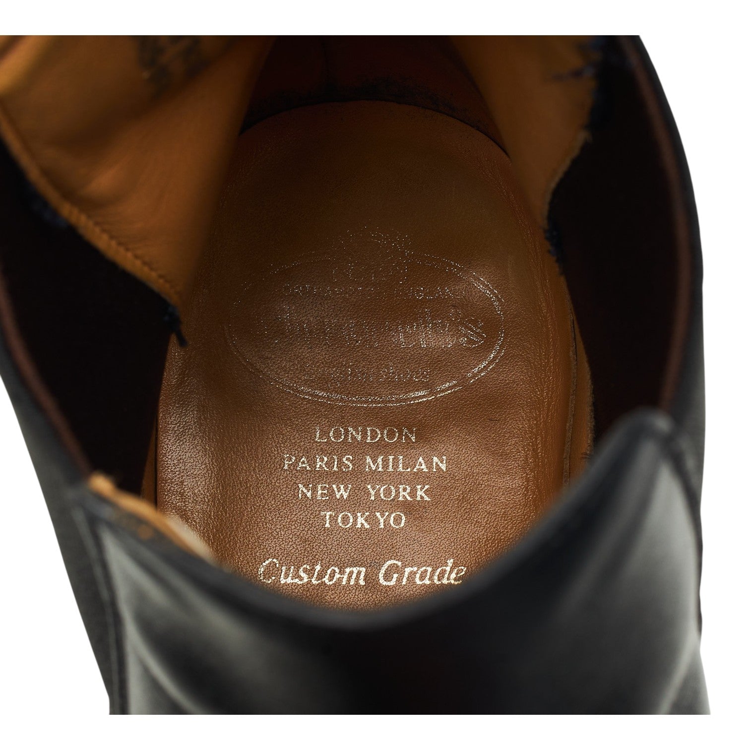 Church Houston bottines chelsea cuir noir UK 11
