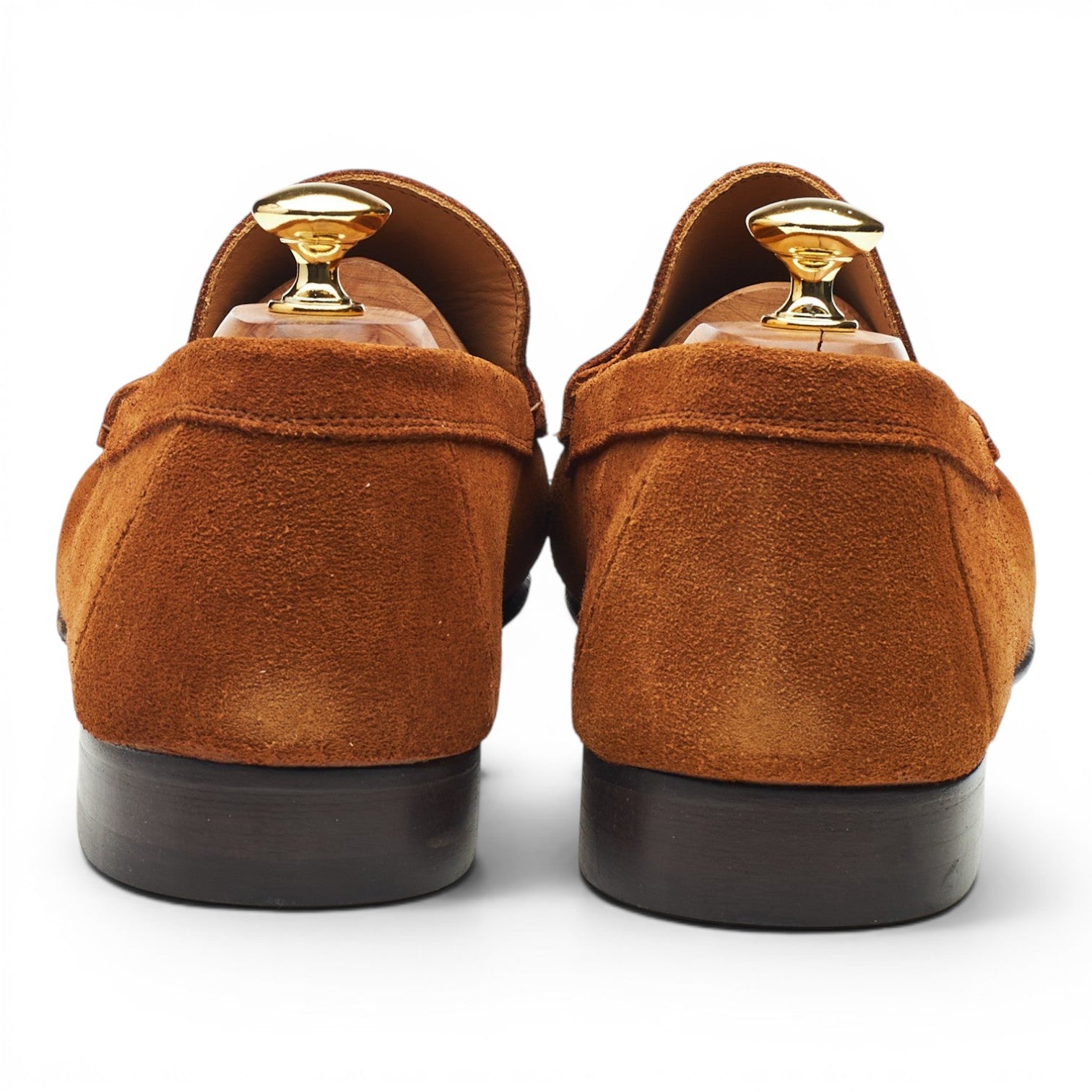 Shipton & Heneage Milan mocassin suède marron UK 12