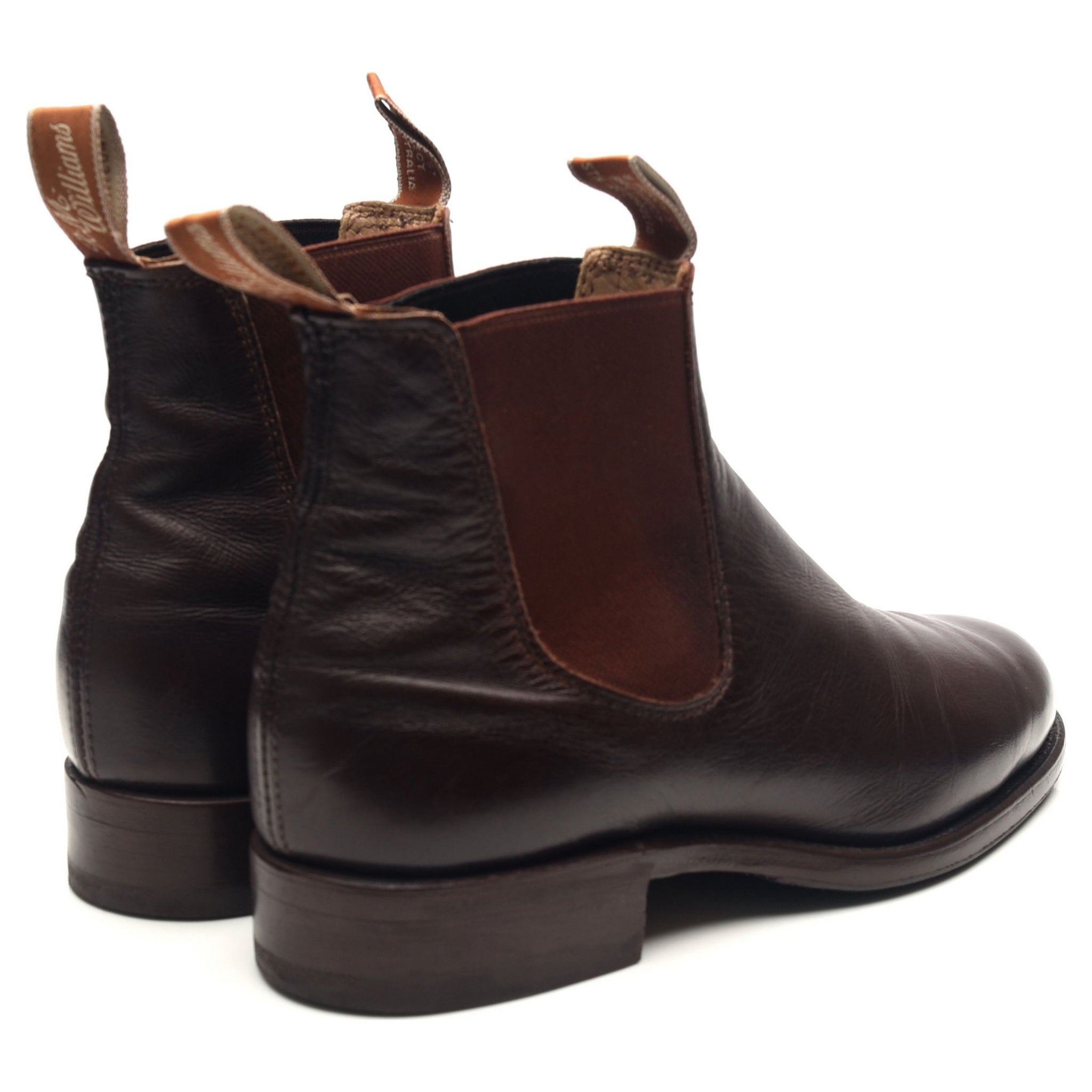 R.M. Williams Comfort Turnout bottines cuir marron UK 8