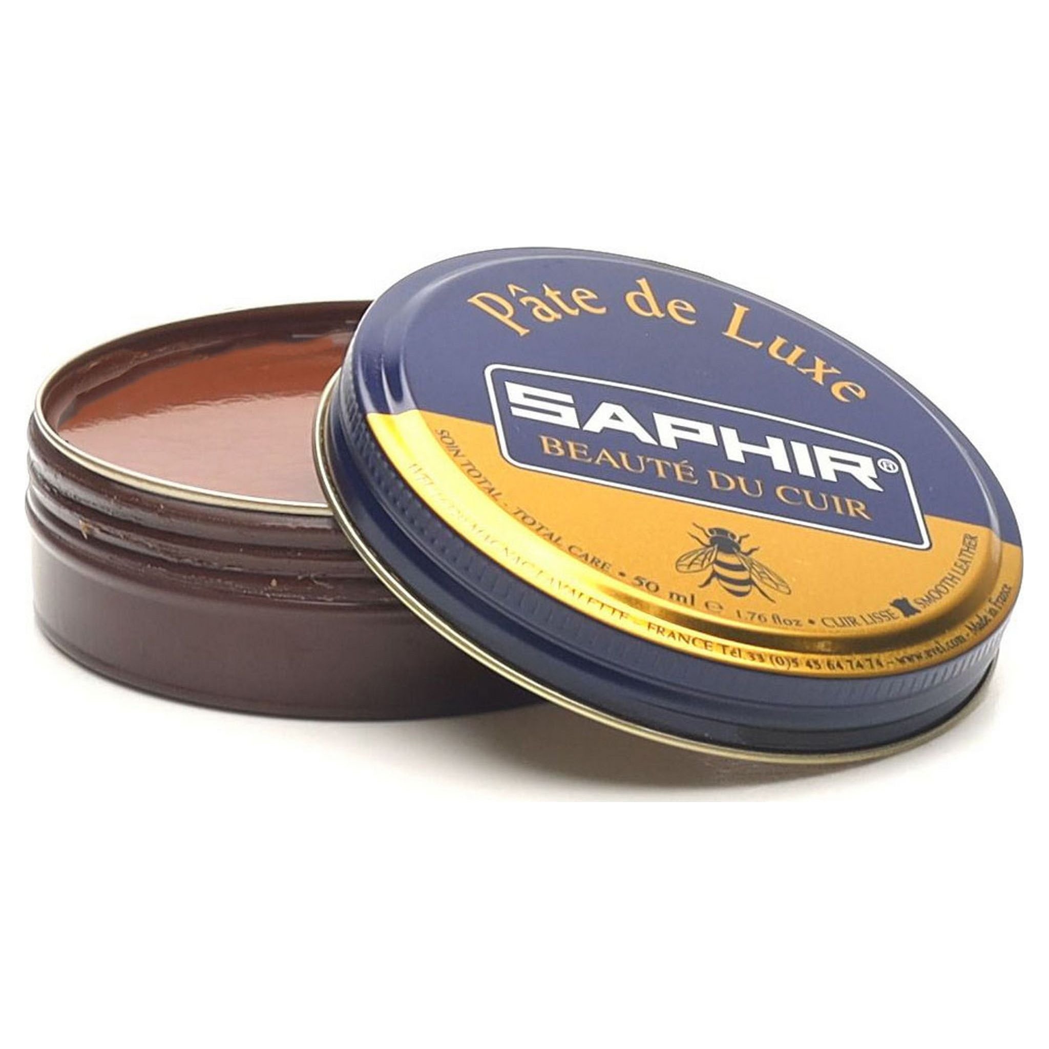 Saphir Pâte de Luxe Cirage Cire 50 ml Noir 01