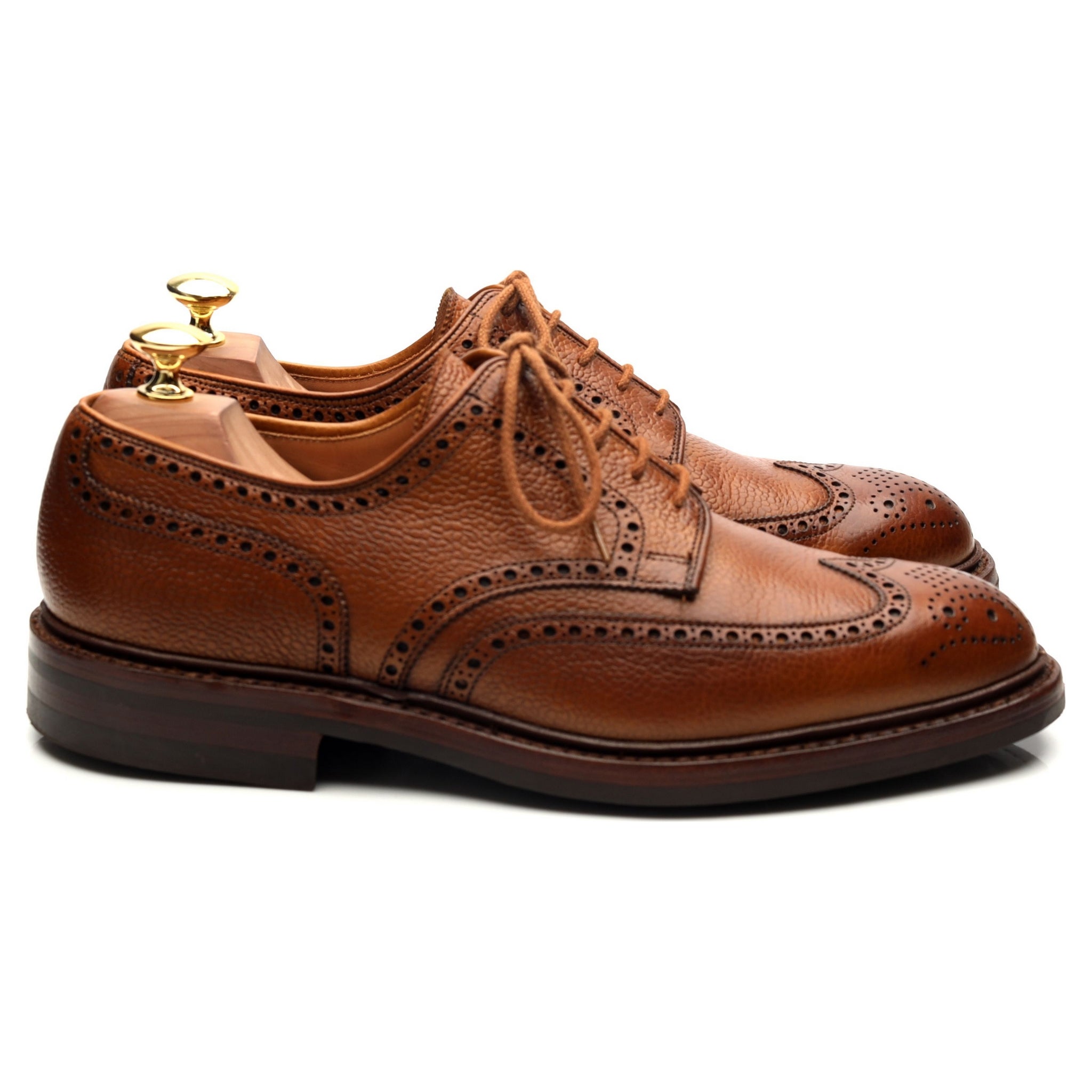 Crockett & Jones Pembroke derbies cuir marron UK 8