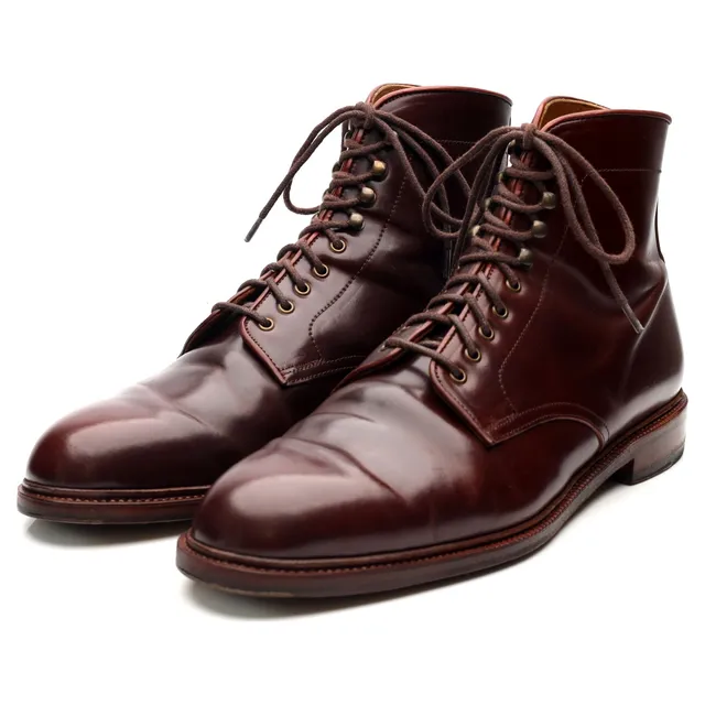 Meermin 101637 bottines cordovan bordeaux UK 10.5