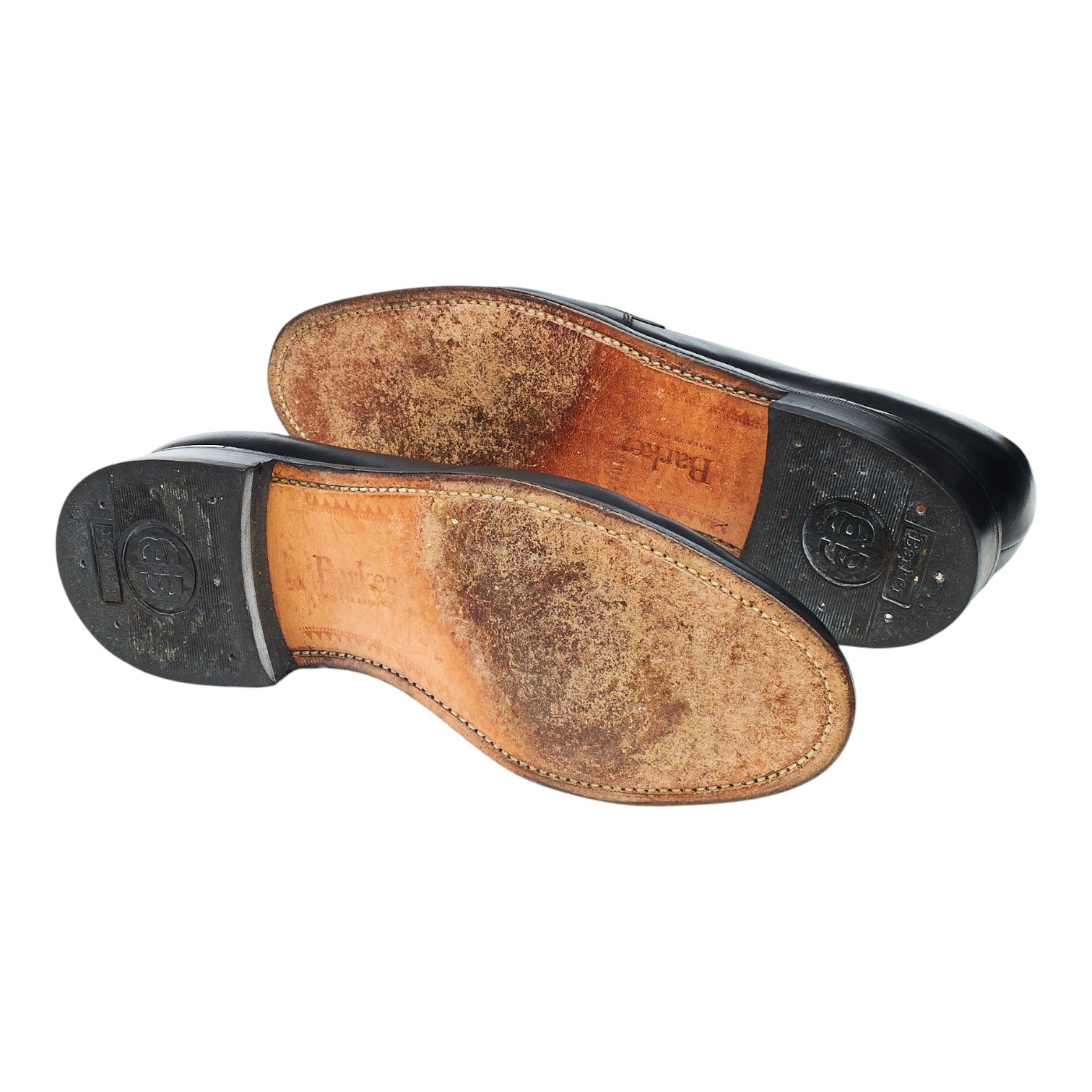 Barker derby cuir noir UK 7 étroit