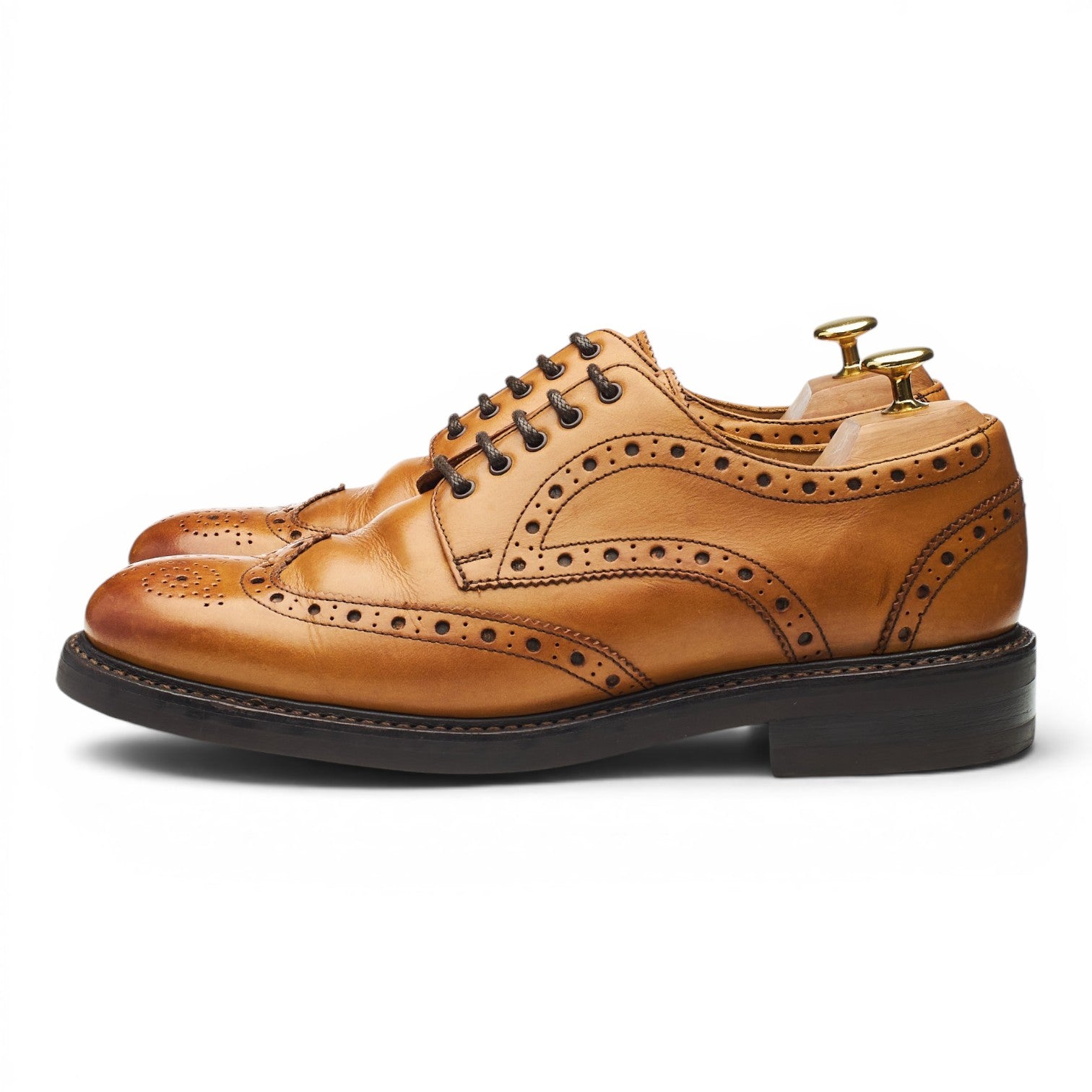 Barker derbies marron pointure UK 8 cuir