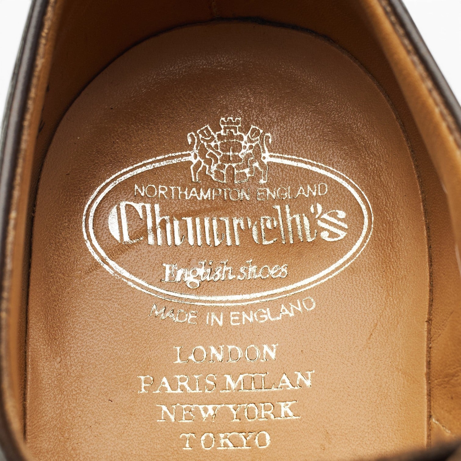 Church's Chackmore derby cuir marron UK 7.5