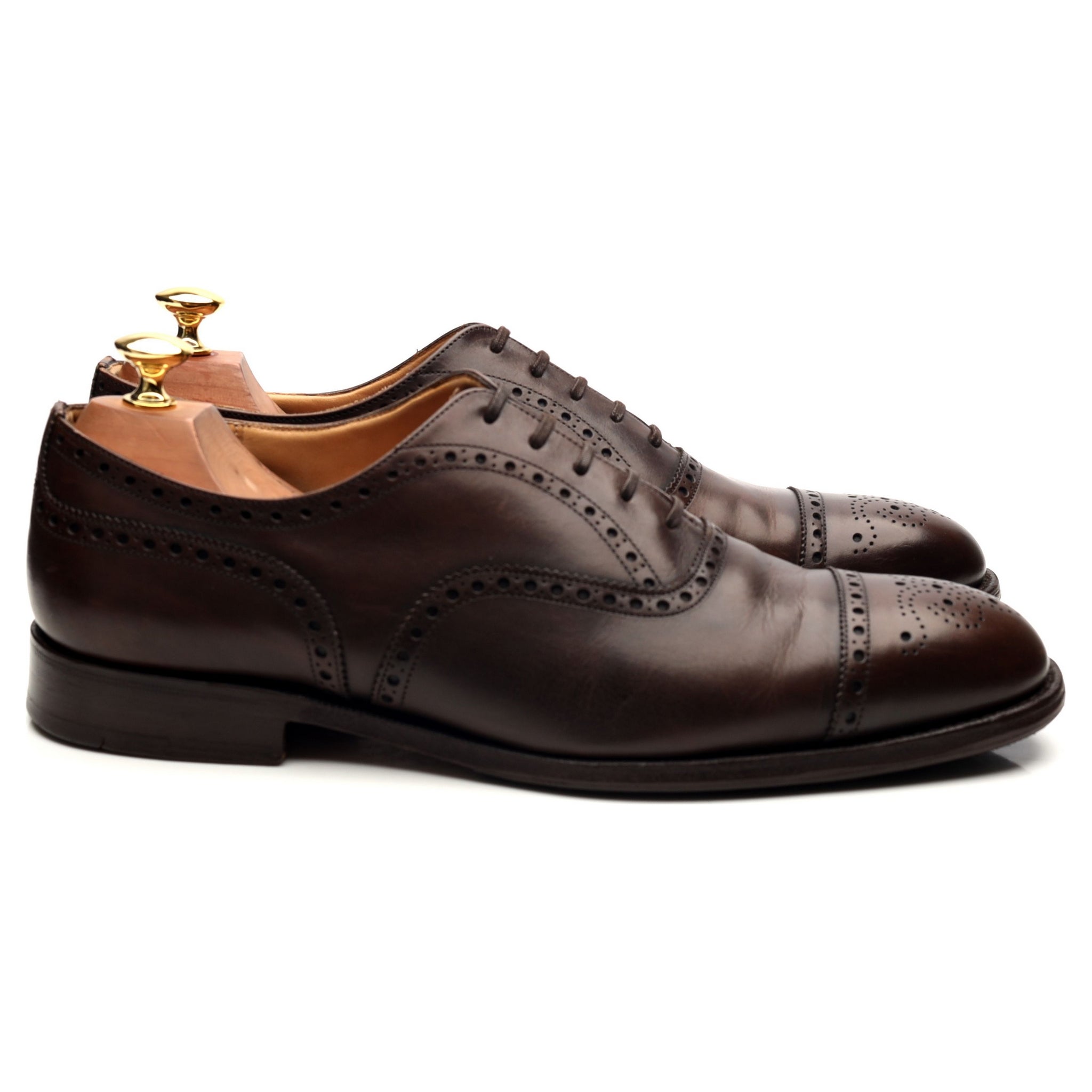 Church's Diplomat richelieu marron UK 9 demi-brogue