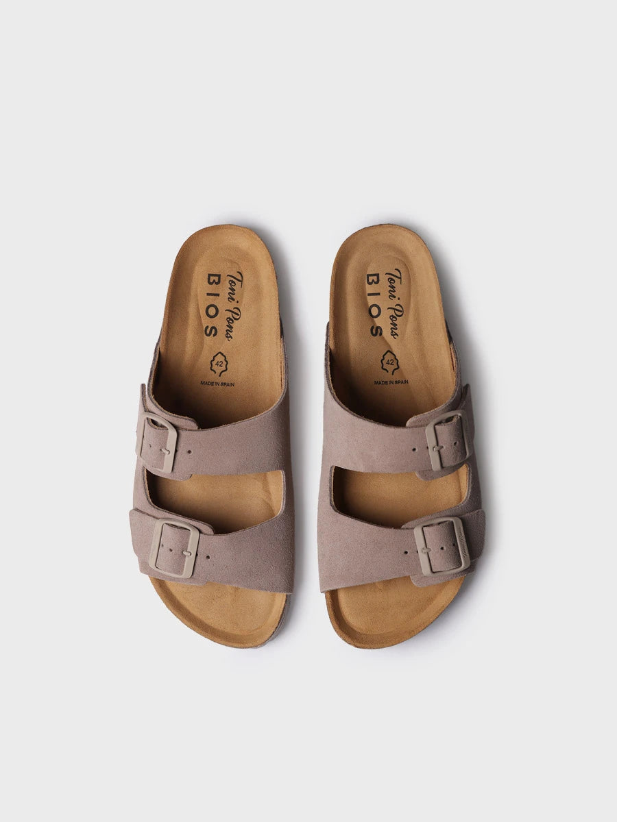 Toni Pons Ger-QT sandale cuir homme boucles