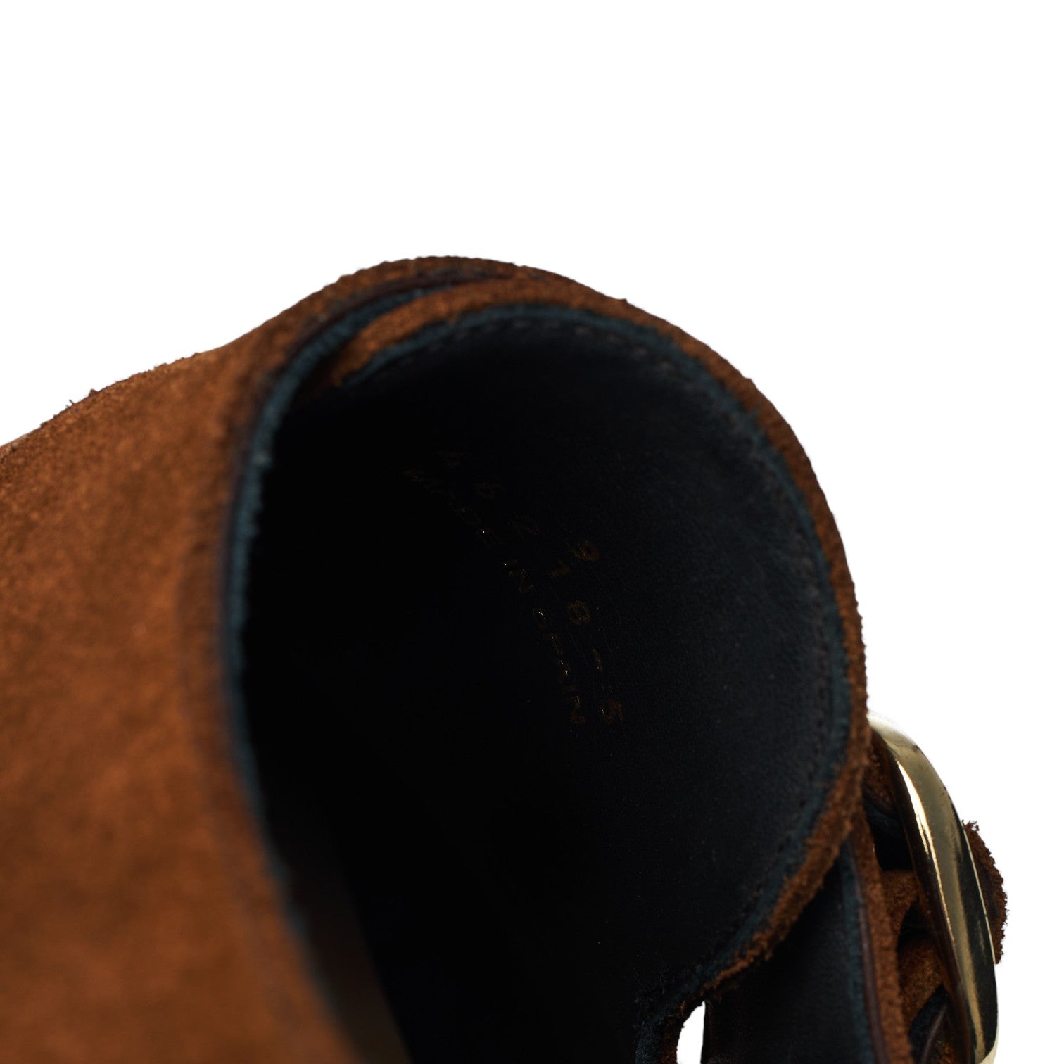 Norman Vilalta monk daim marron UK 9