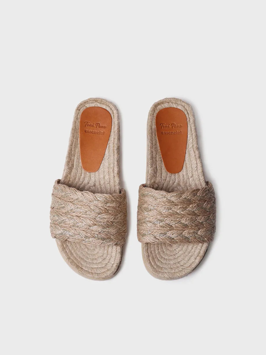 Toni Pons Delta-PH sandale jute naturel 3 cm