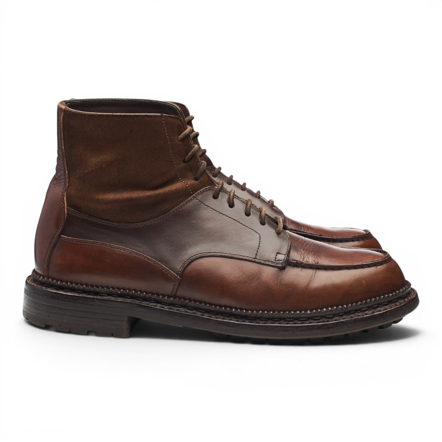 Yuketen Moc Toe boots cuir marron pointure 7,5
