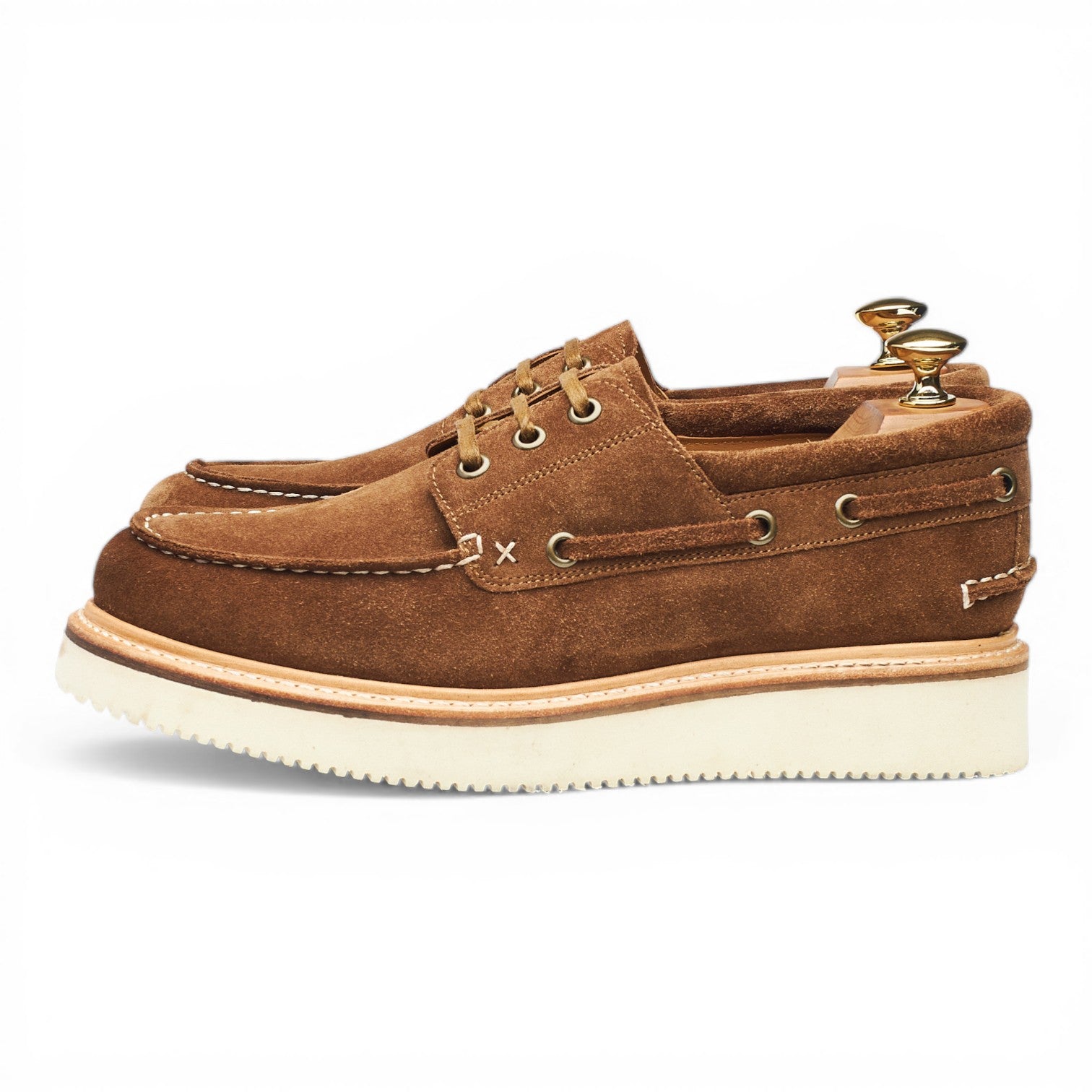 Easymoc Rockland chaussures bateau suède UK 7