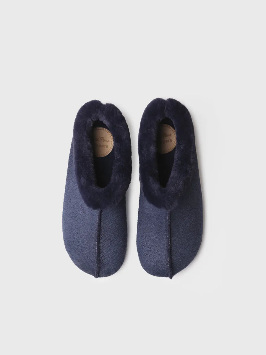 Toni Pons Moss-BD bottillon femme fourré marine
