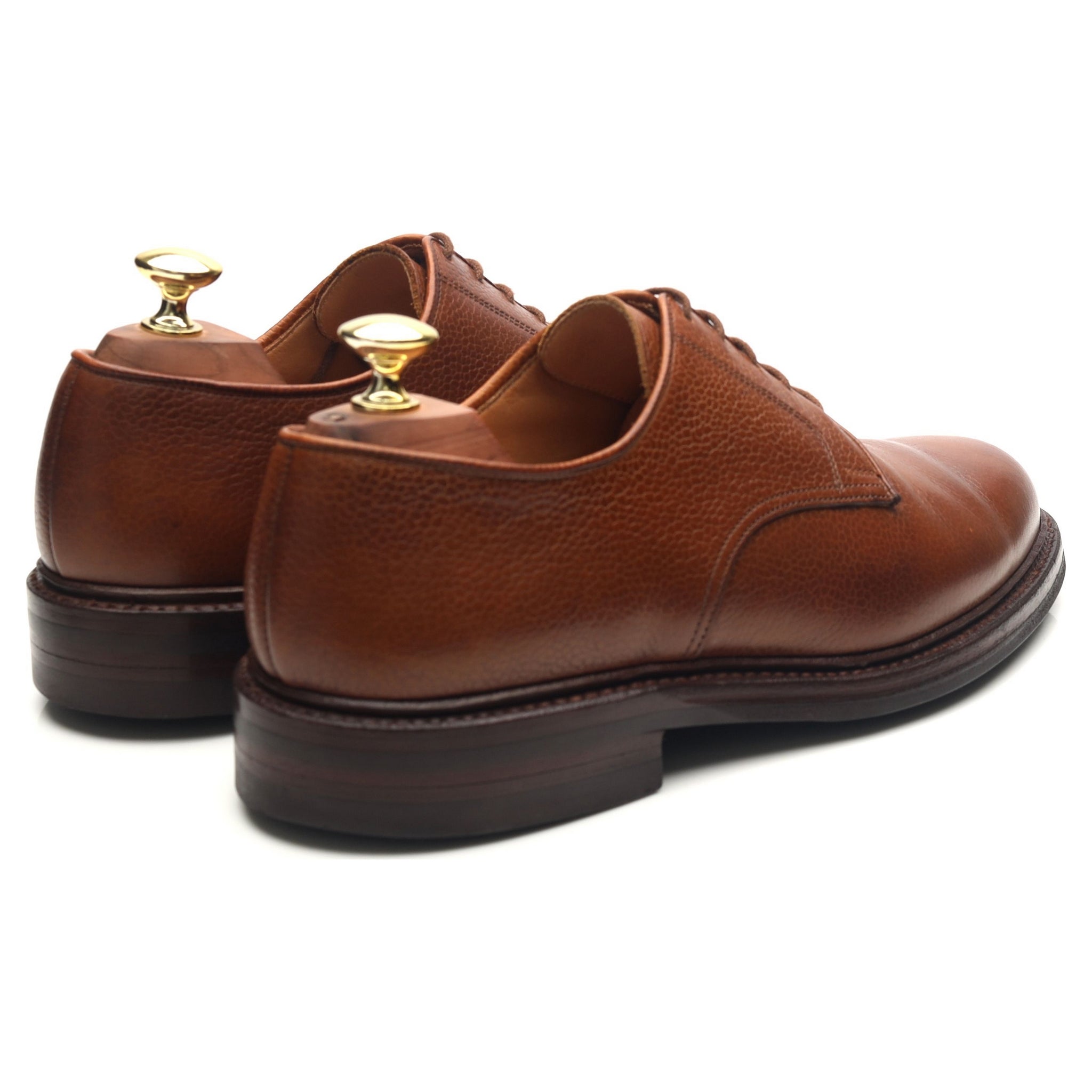 Crockett & Jones Grasmere derby cuir marron UK 7